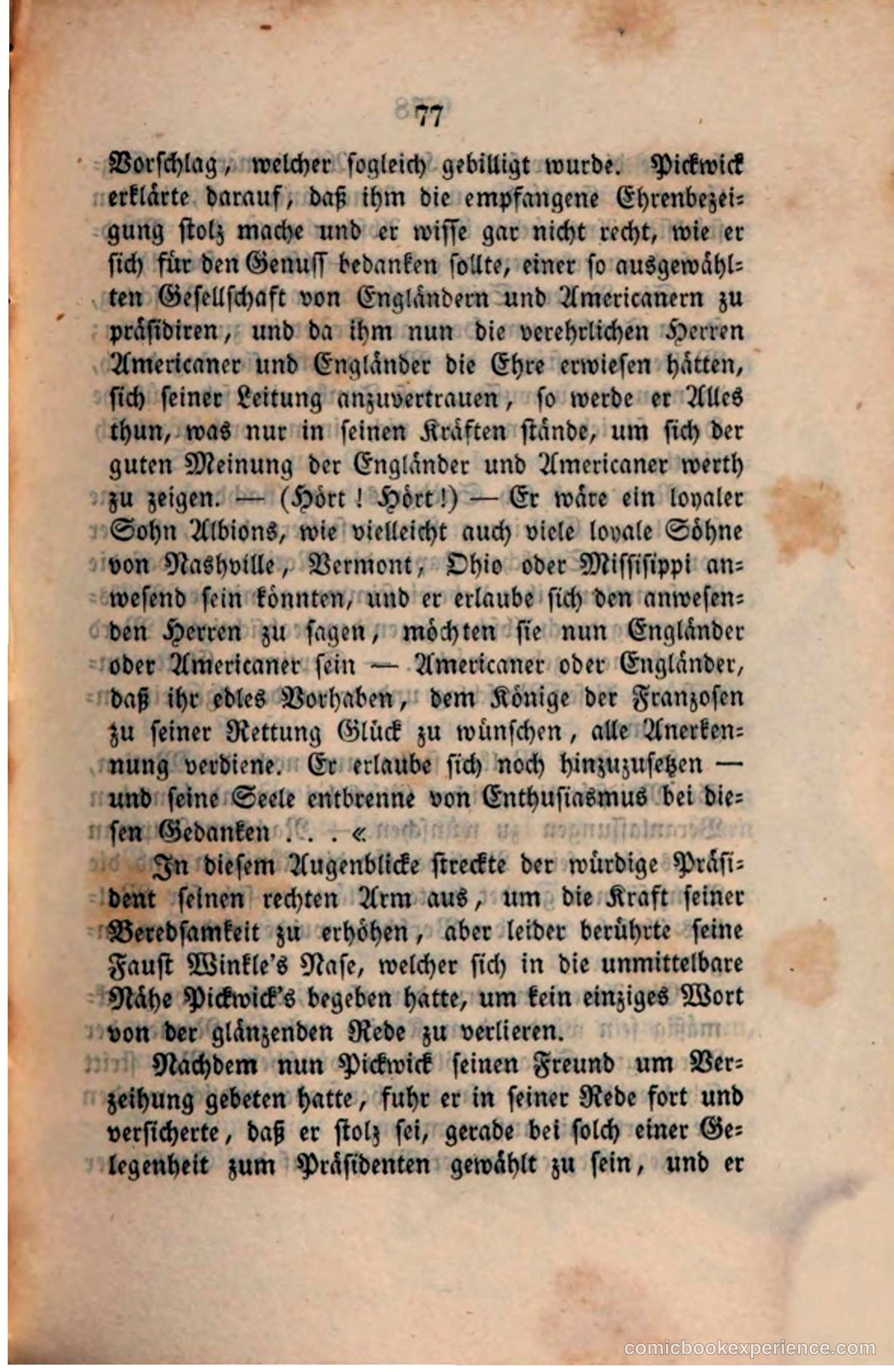 Pickwick in der Fremde (Pickwick Abroad) — page 79 of 281