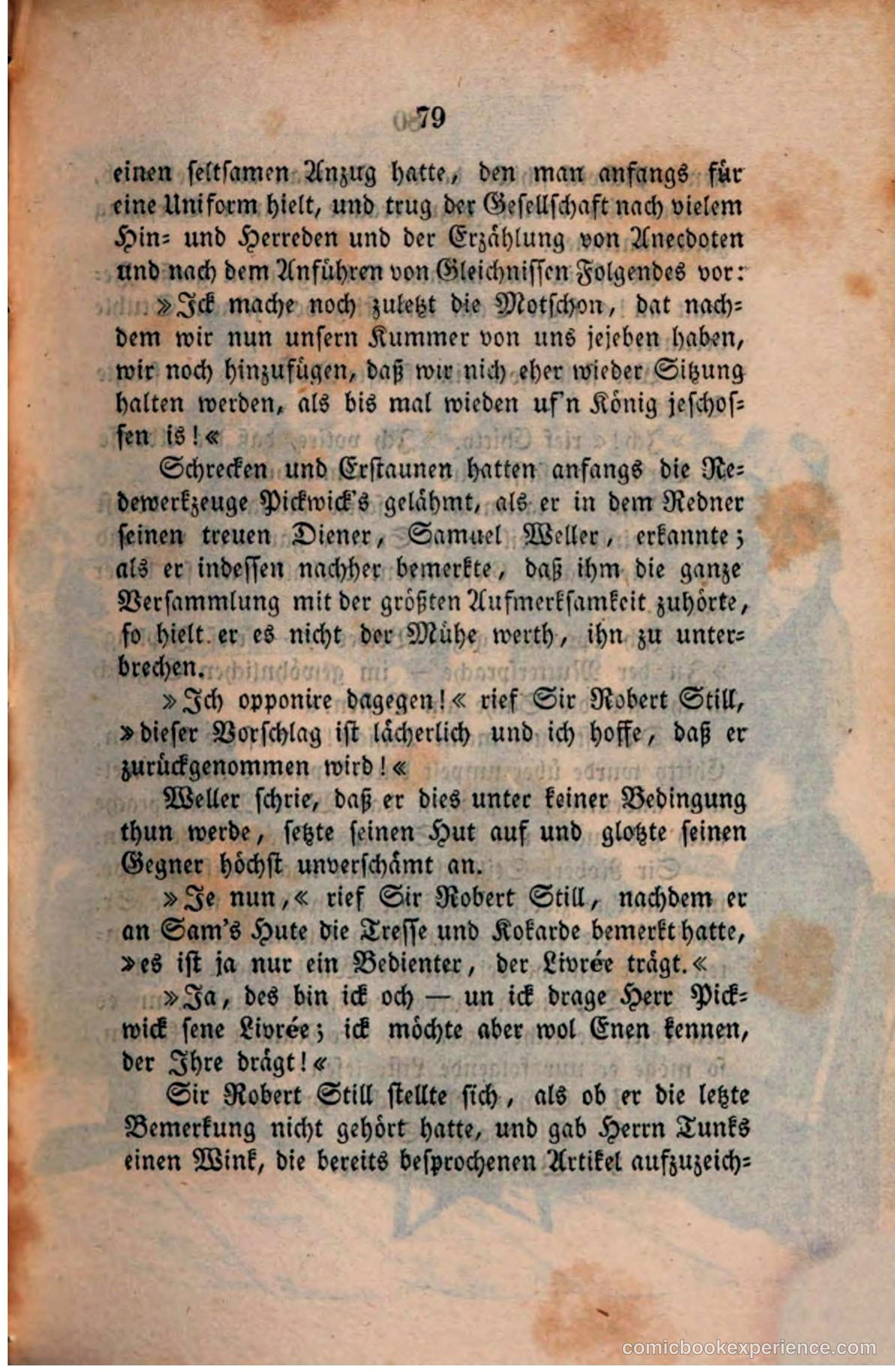 Pickwick in der Fremde (Pickwick Abroad) — page 81 of 281