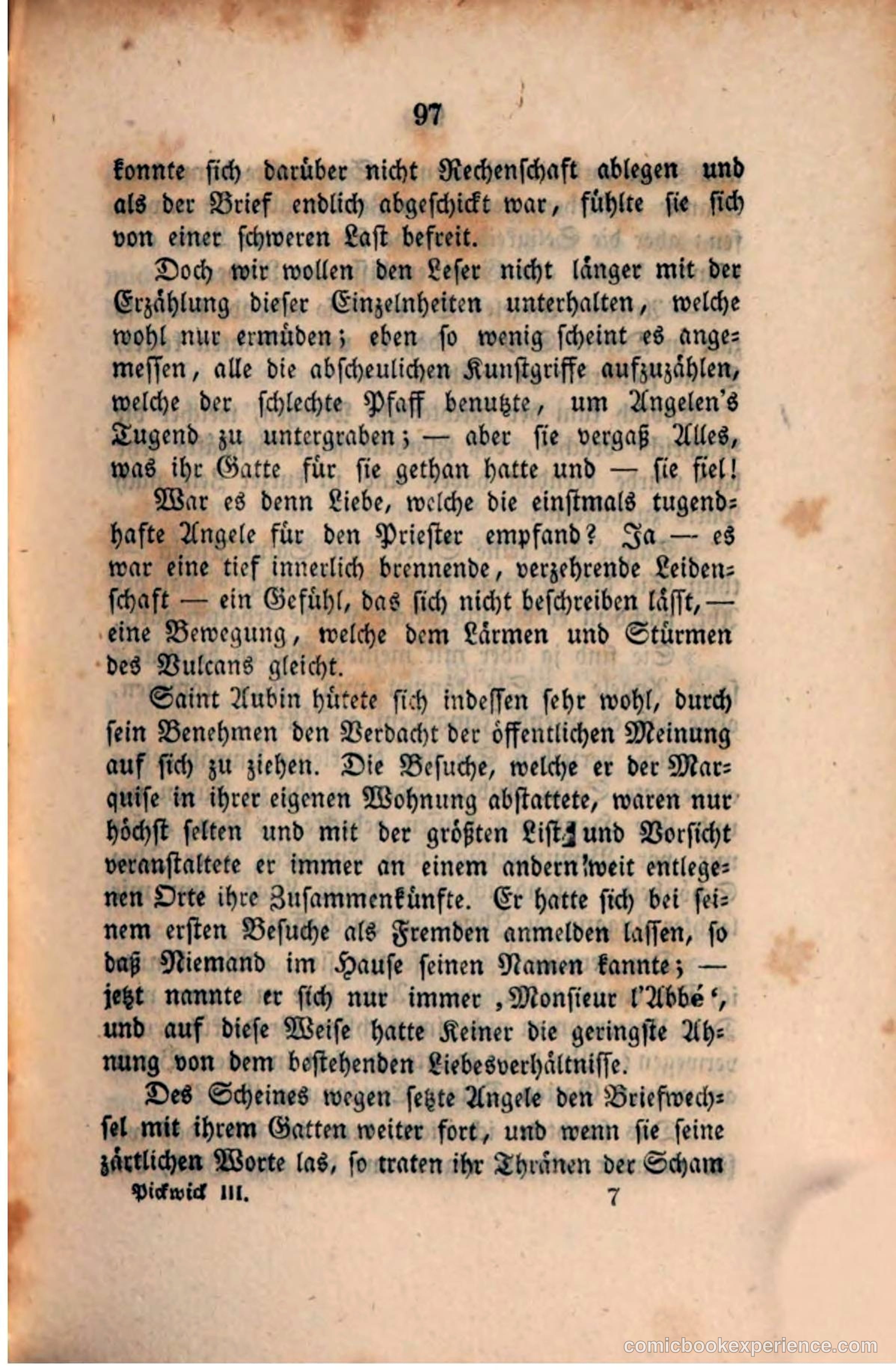 Pickwick in der Fremde (Pickwick Abroad) — page 101 of 281