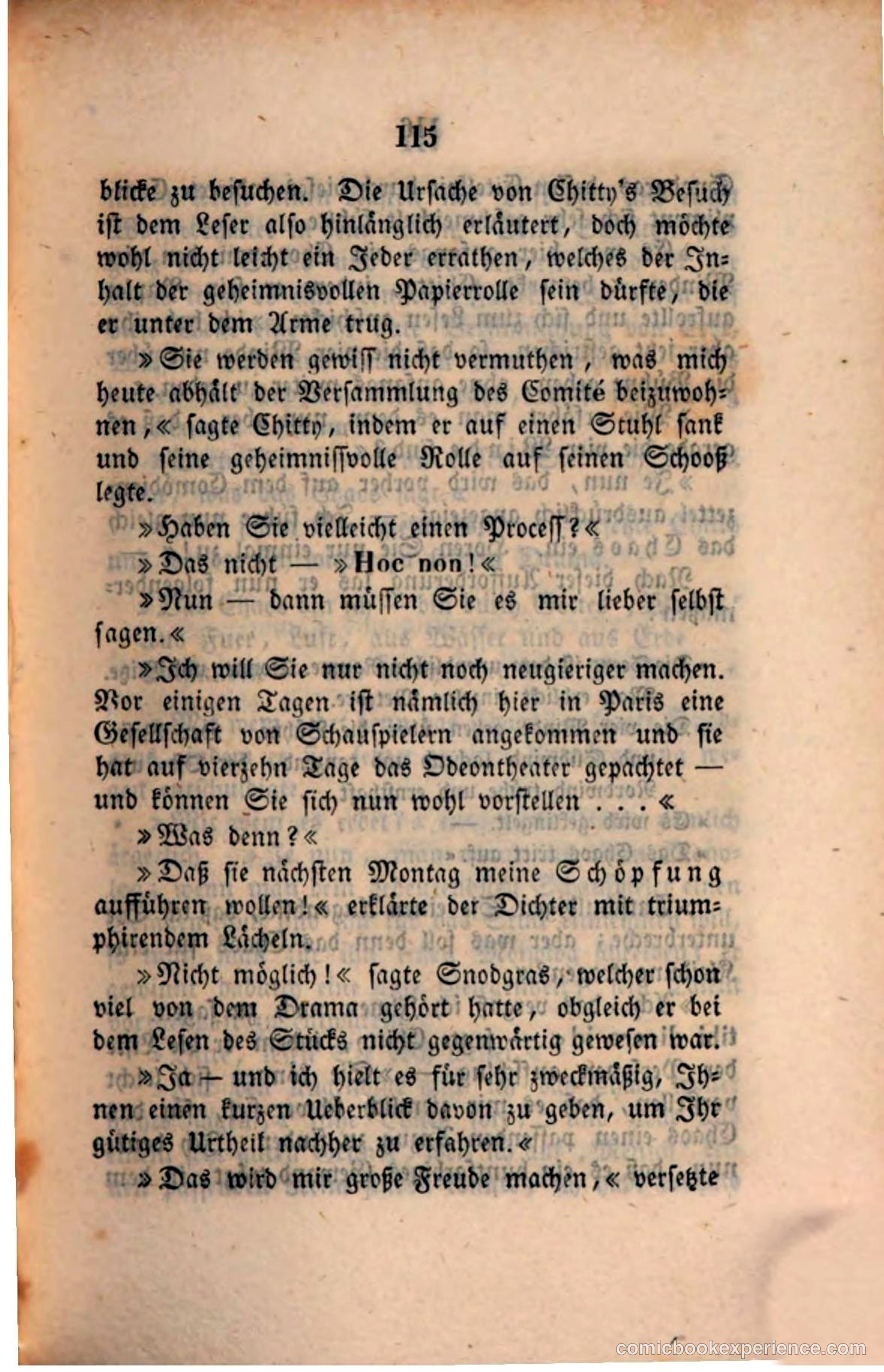 Pickwick in der Fremde (Pickwick Abroad) — page 119 of 281