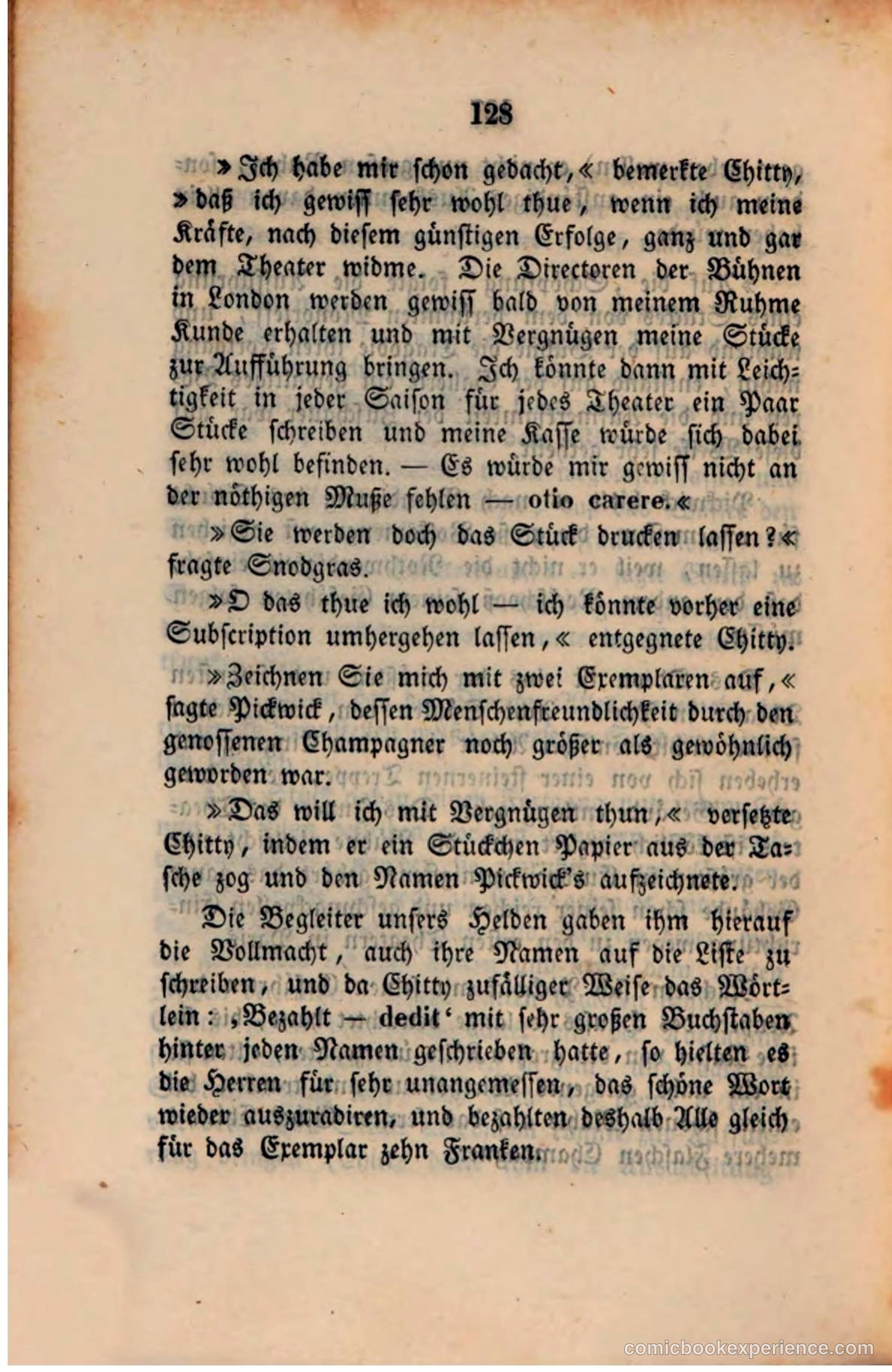 Pickwick in der Fremde (Pickwick Abroad) — page 132 of 281