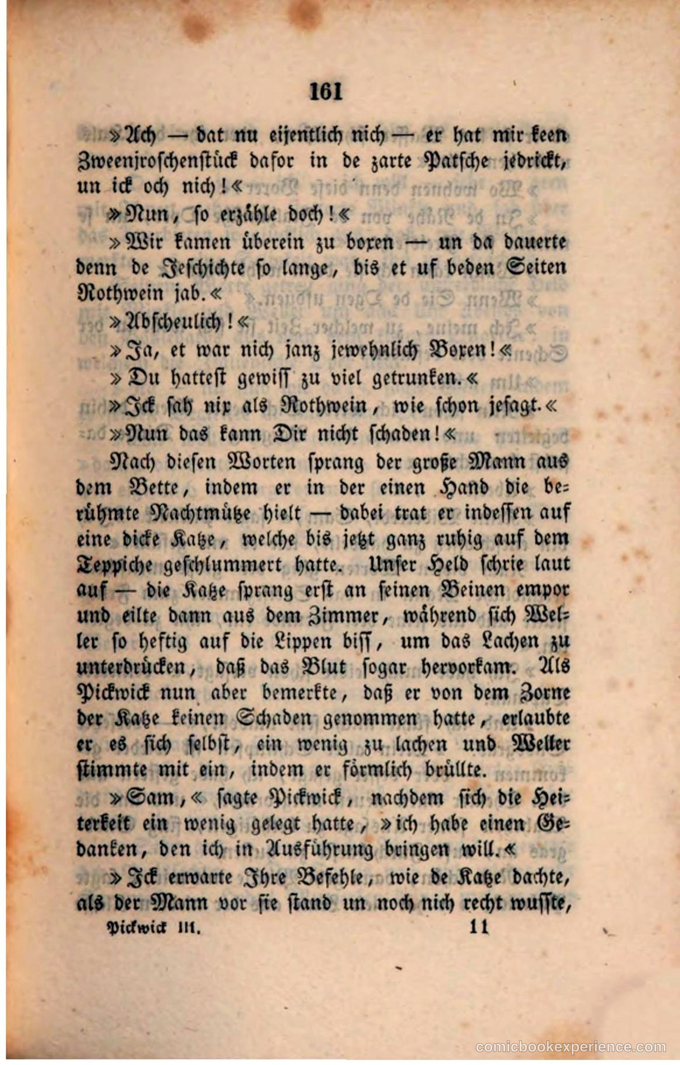 Pickwick in der Fremde (Pickwick Abroad) — page 165 of 281