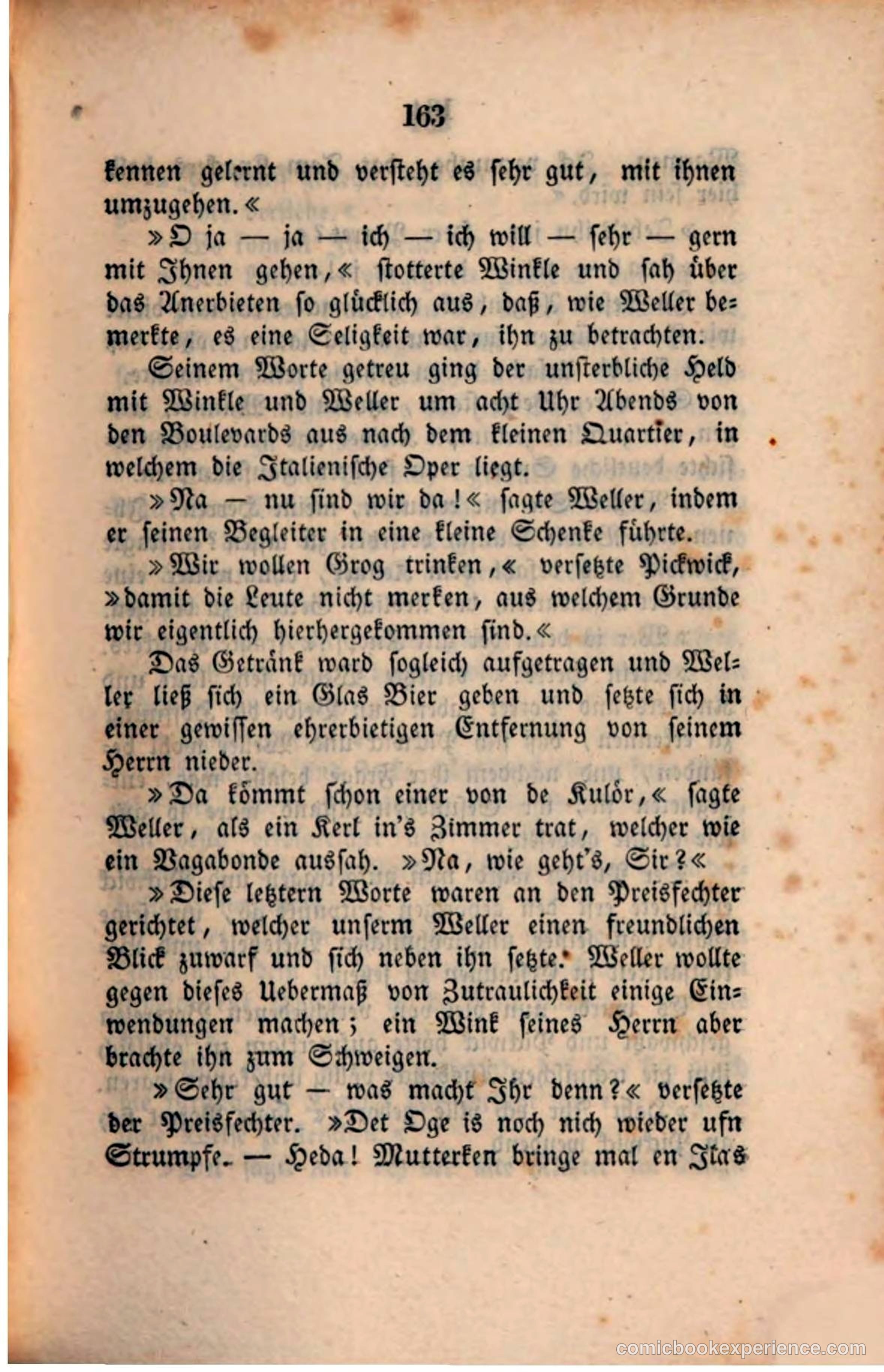 Pickwick in der Fremde (Pickwick Abroad) — page 167 of 281