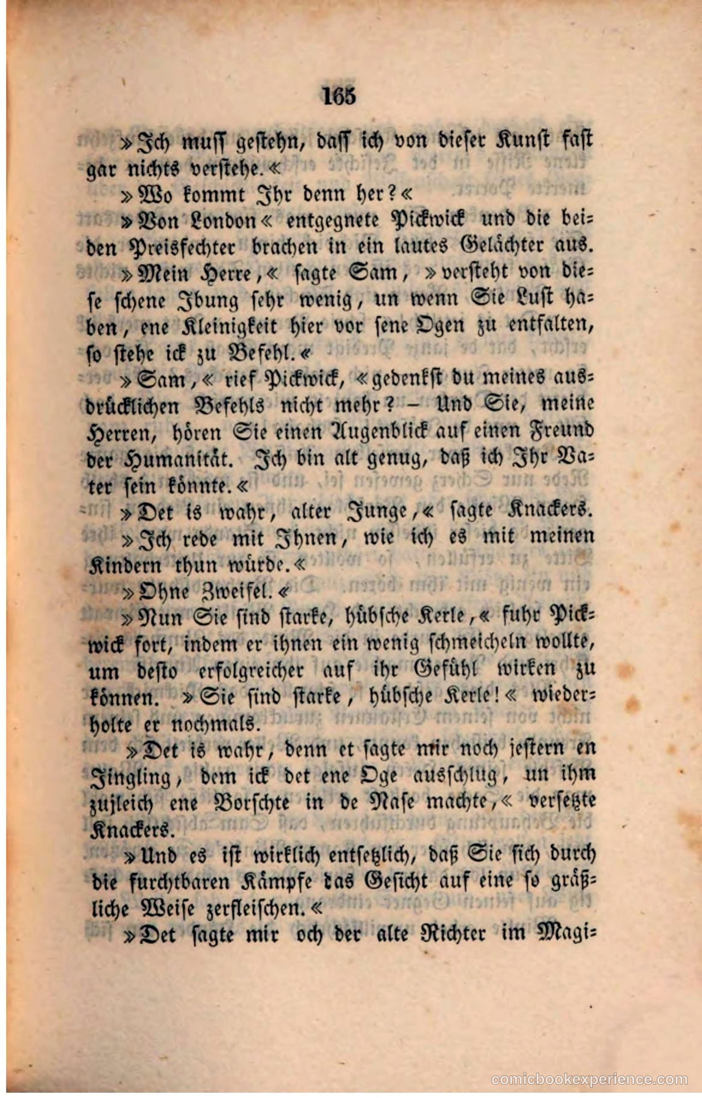 Pickwick in der Fremde (Pickwick Abroad) — page 169 of 281