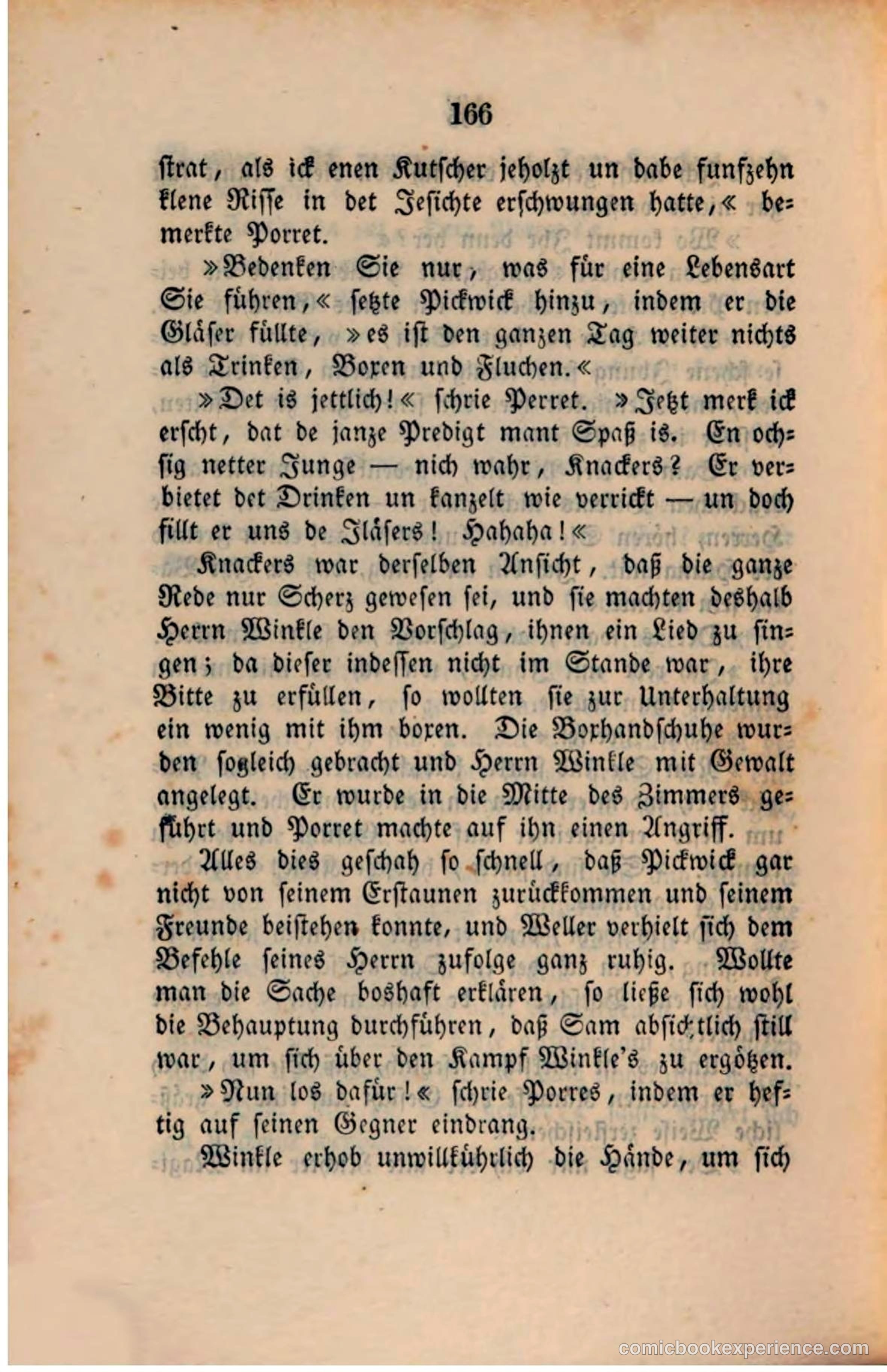 Pickwick in der Fremde (Pickwick Abroad) — page 170 of 281