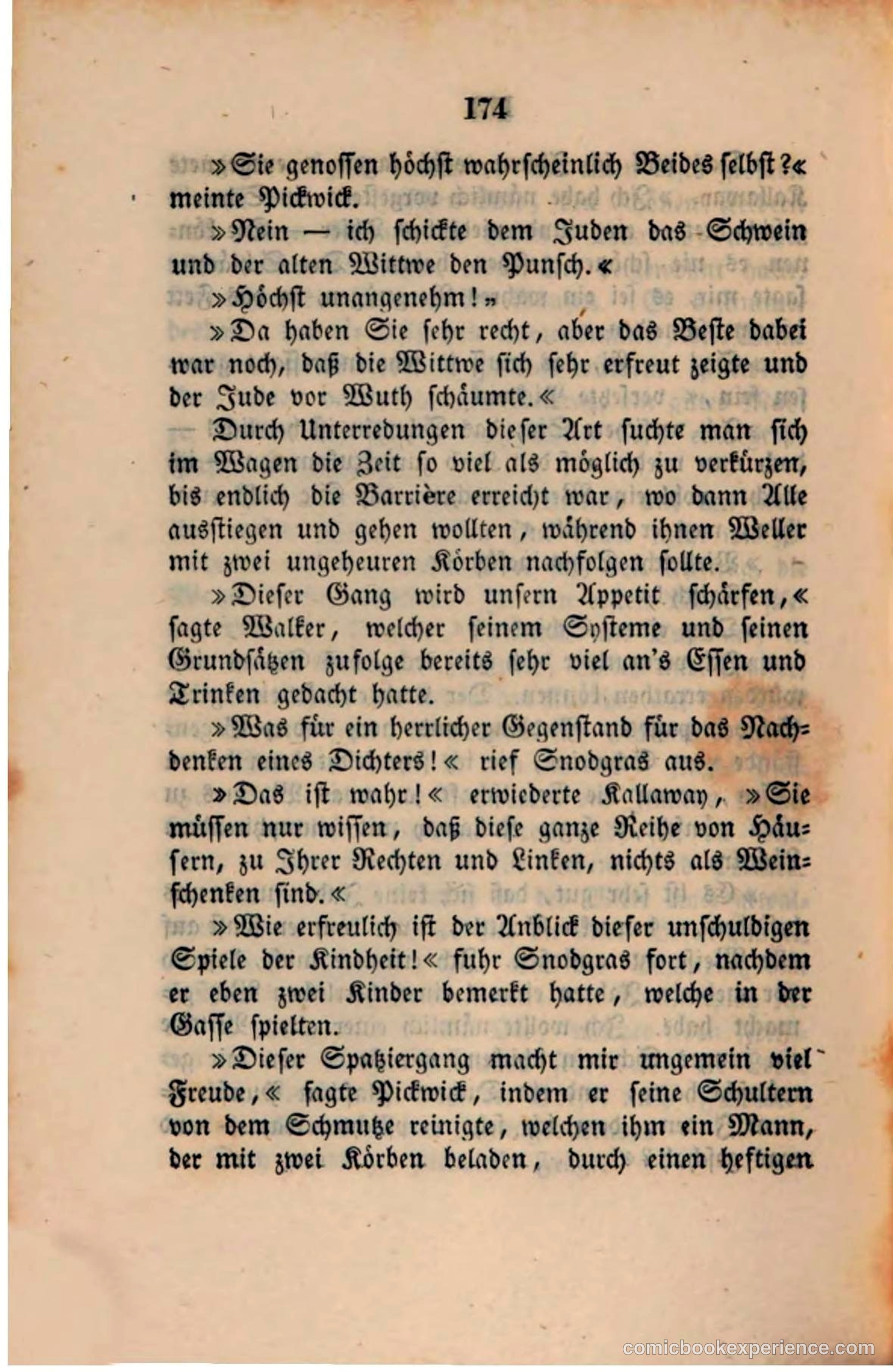 Pickwick in der Fremde (Pickwick Abroad) — page 178 of 281