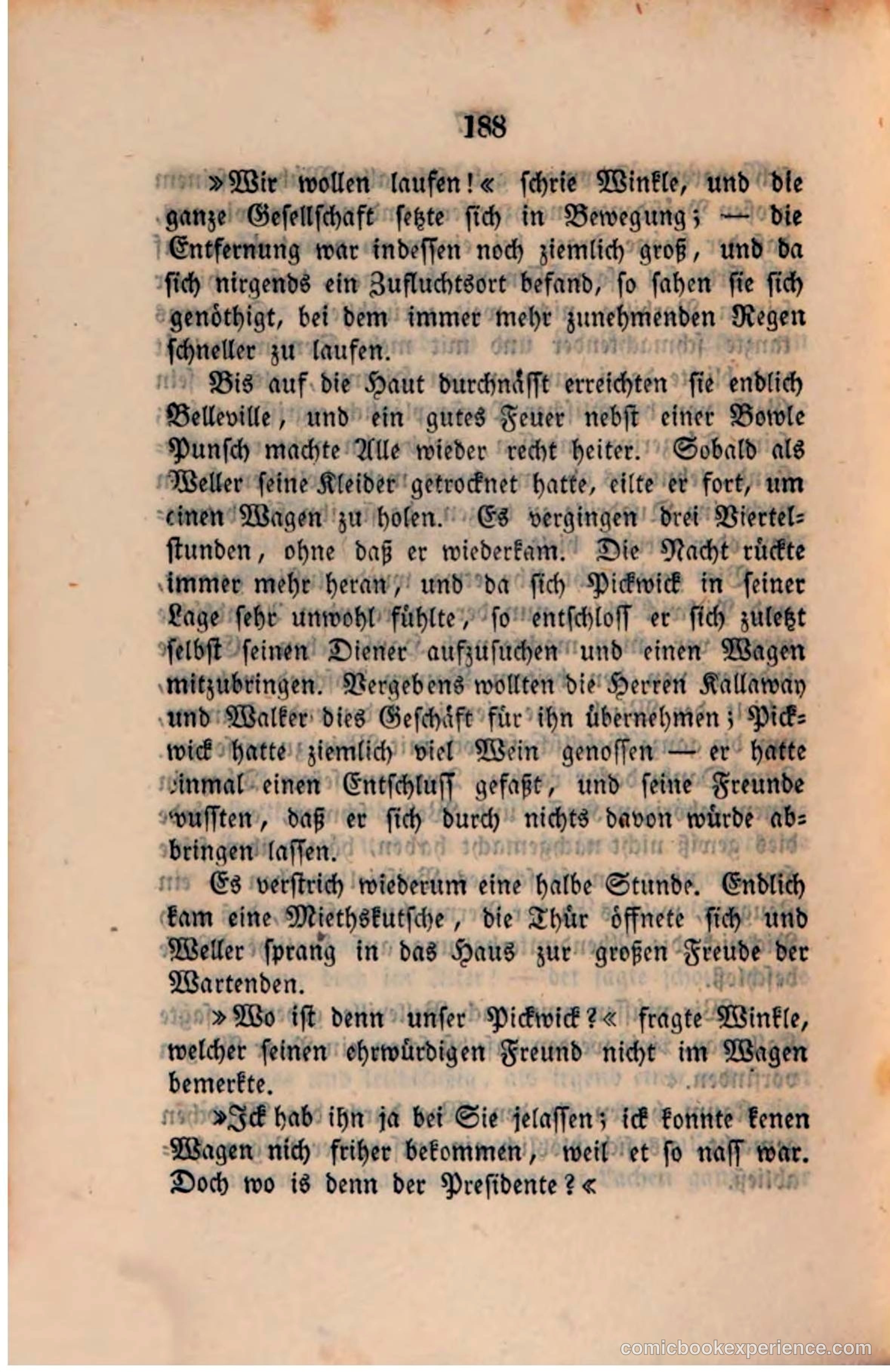 Pickwick in der Fremde (Pickwick Abroad) — page 194 of 281