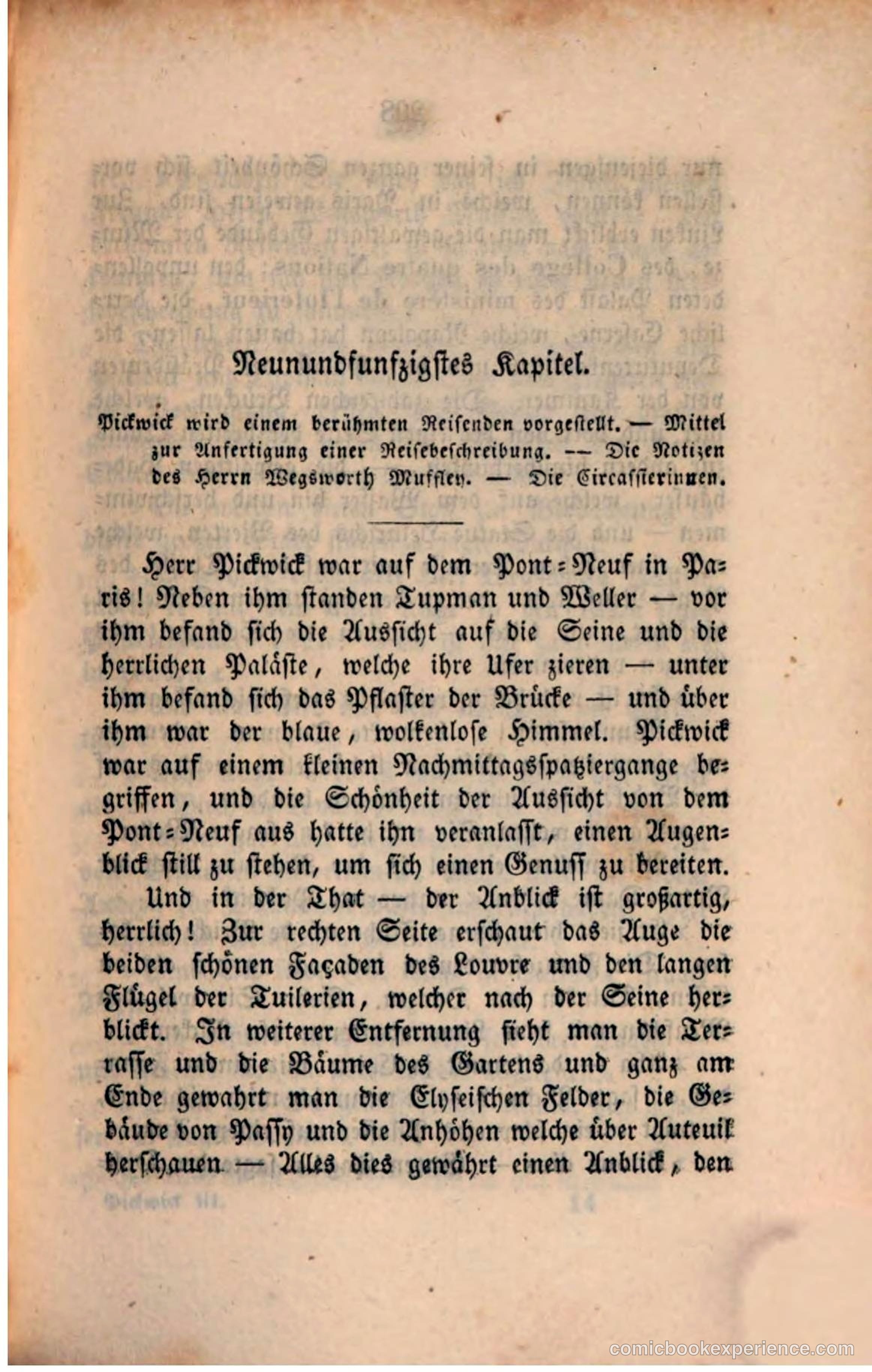 Pickwick in der Fremde (Pickwick Abroad) — page 213 of 281