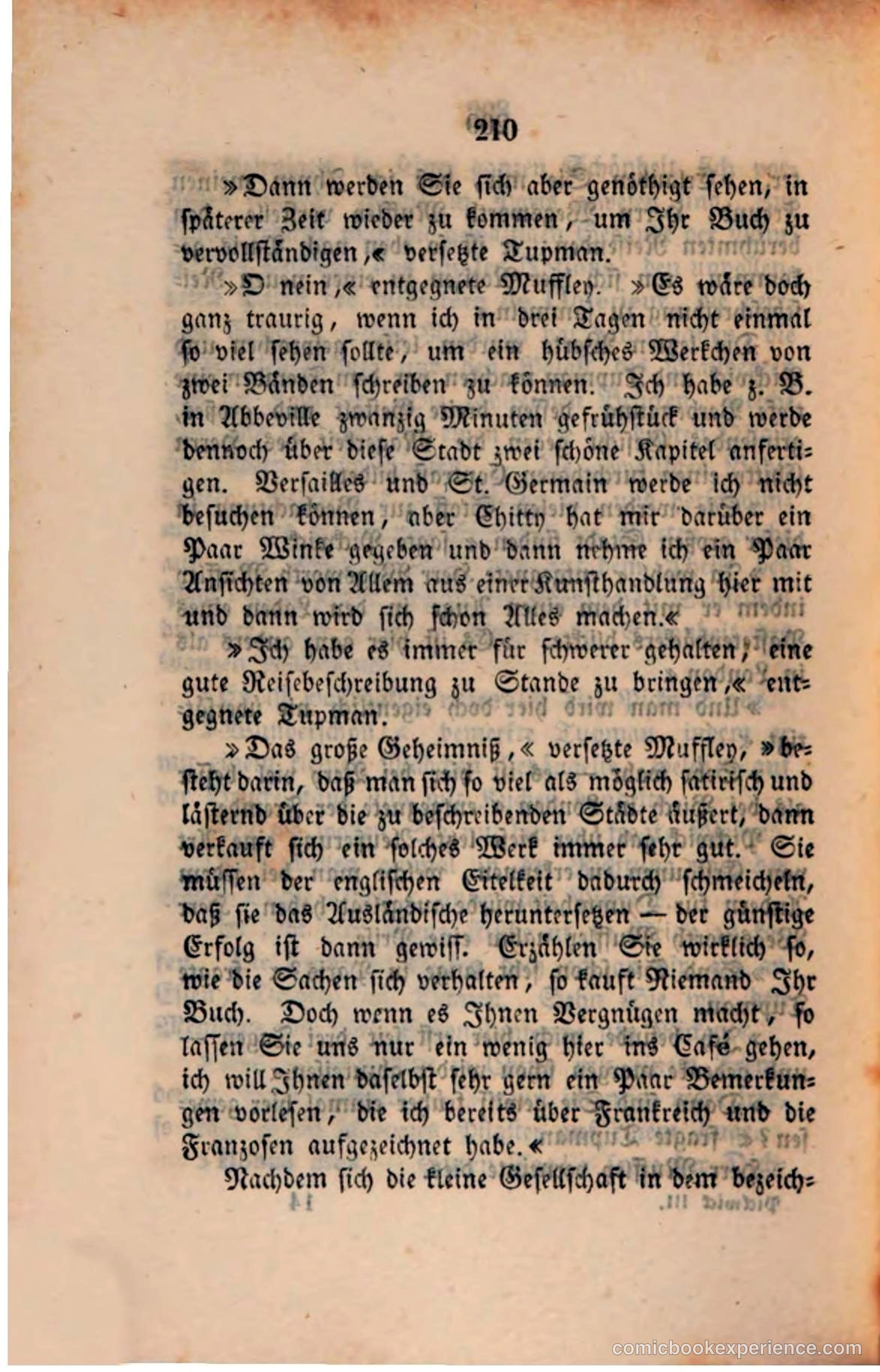 Pickwick in der Fremde (Pickwick Abroad) — page 216 of 281