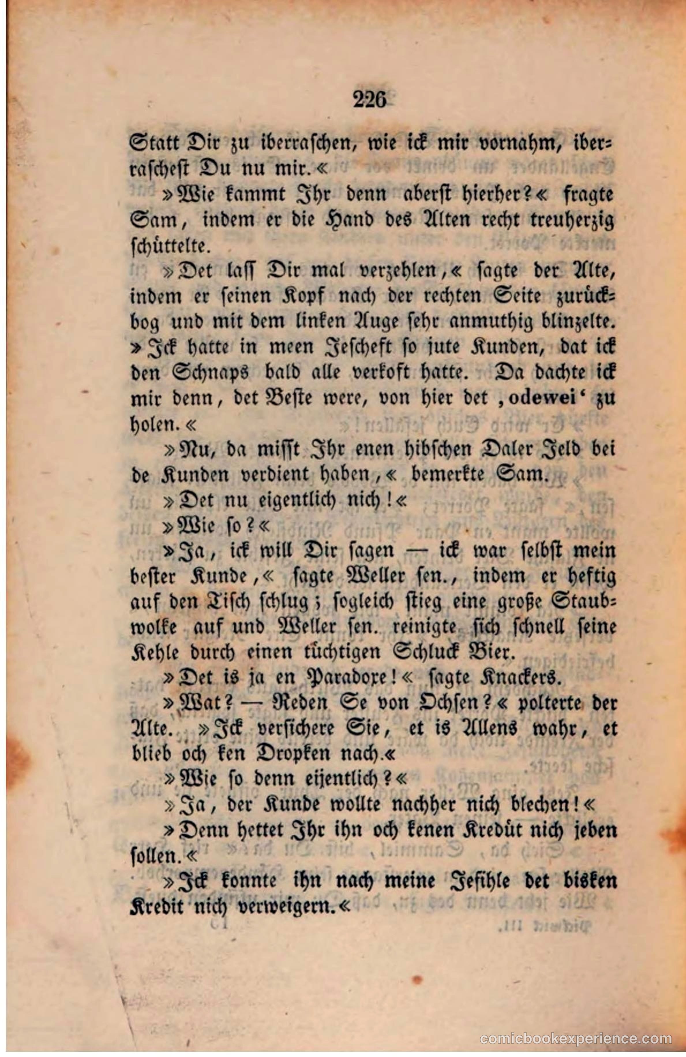 Pickwick in der Fremde (Pickwick Abroad) — page 232 of 281