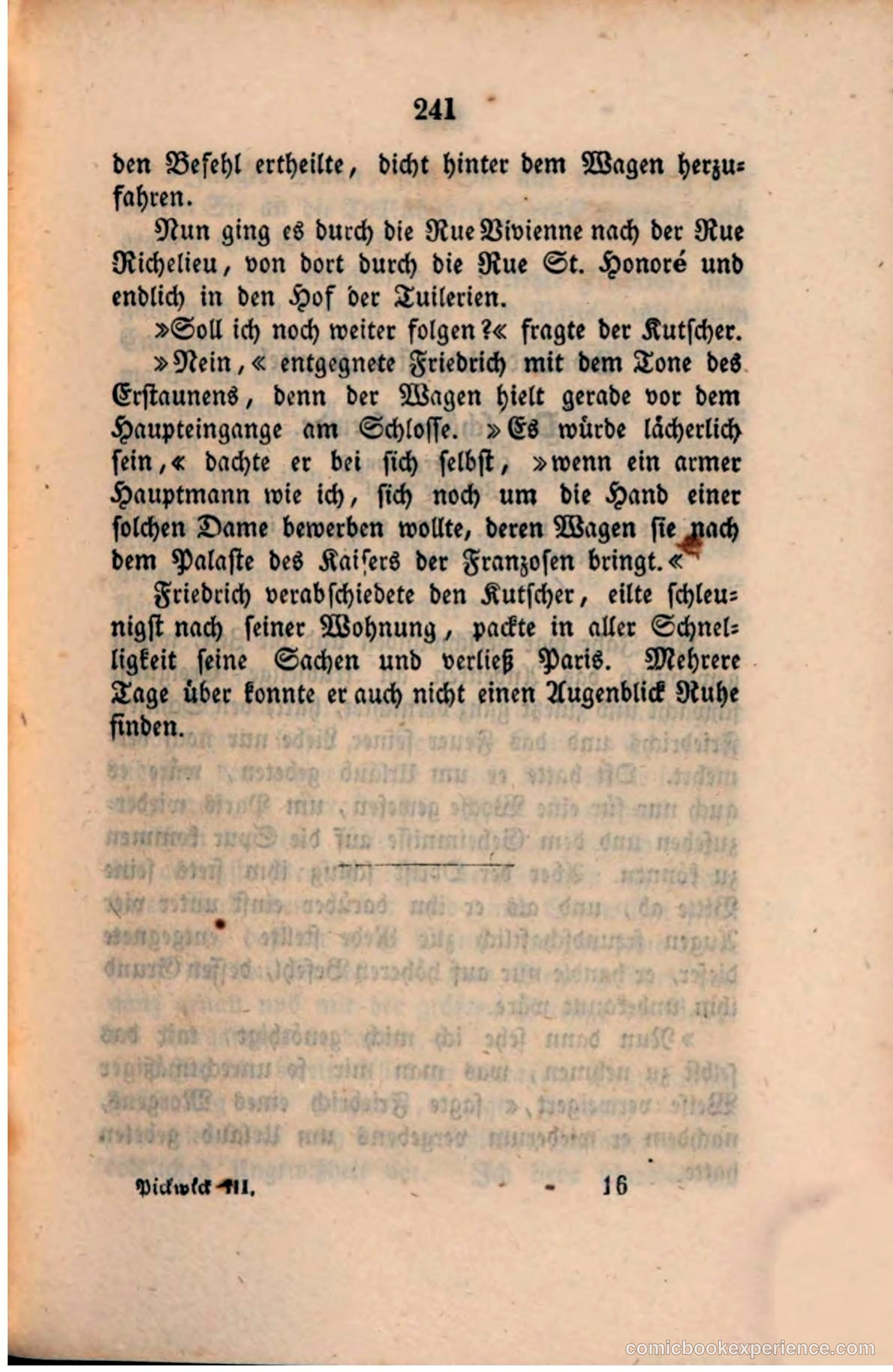 Pickwick in der Fremde (Pickwick Abroad) — page 247 of 281