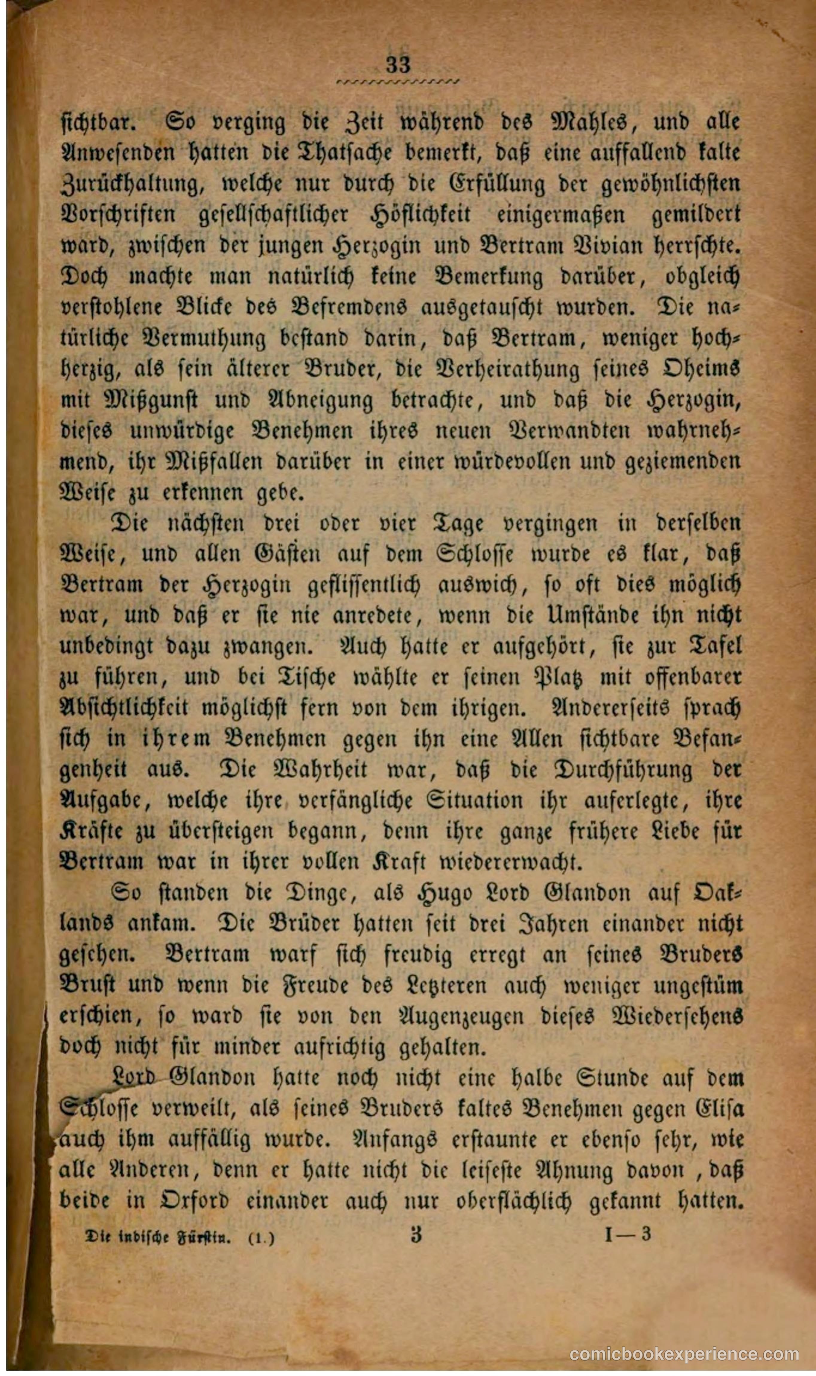 Die Indische Fürstin oder Geheimnissvolle Verbrechen — page 37 of 386