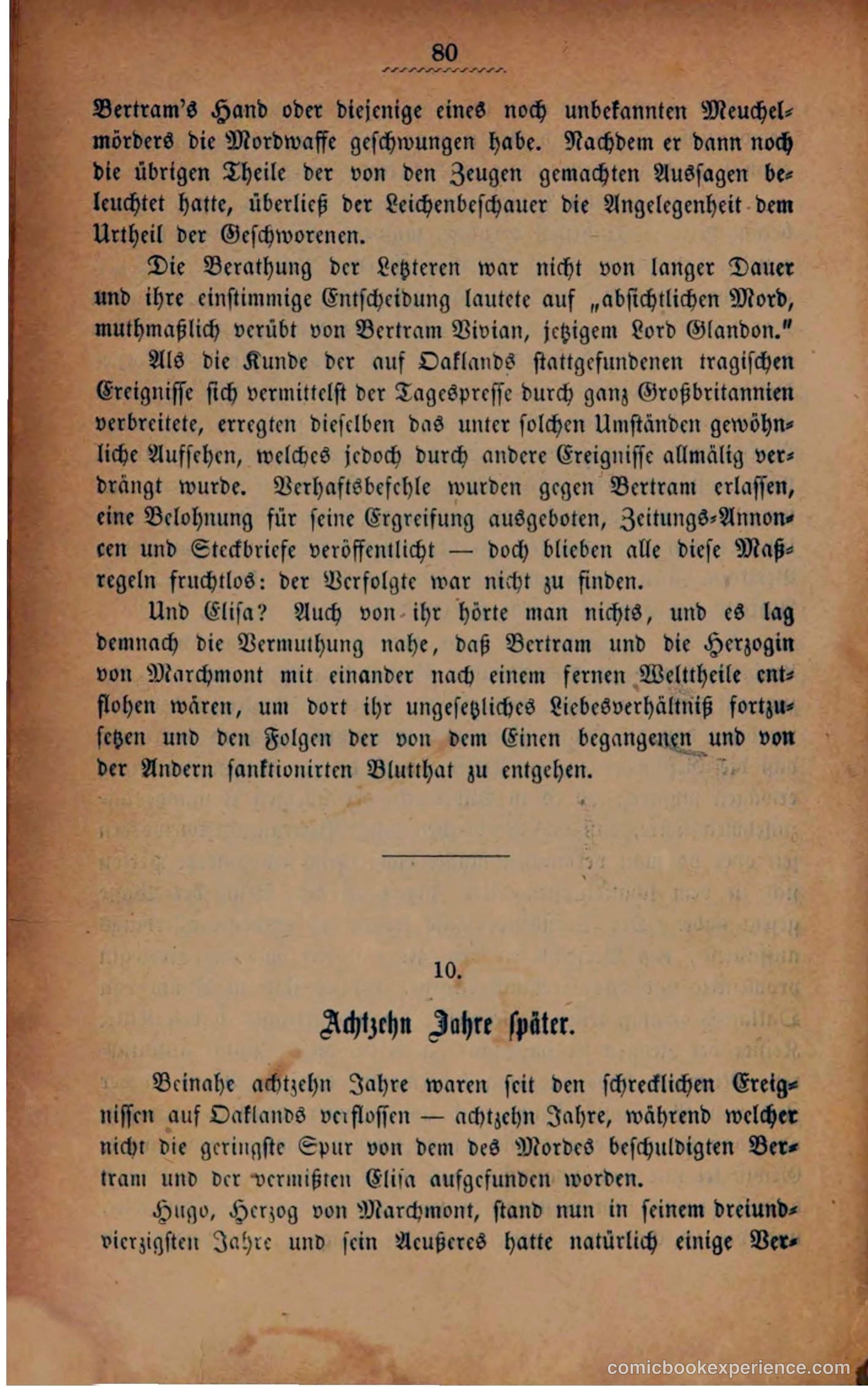 Die Indische Fürstin oder Geheimnissvolle Verbrechen — page 84 of 386