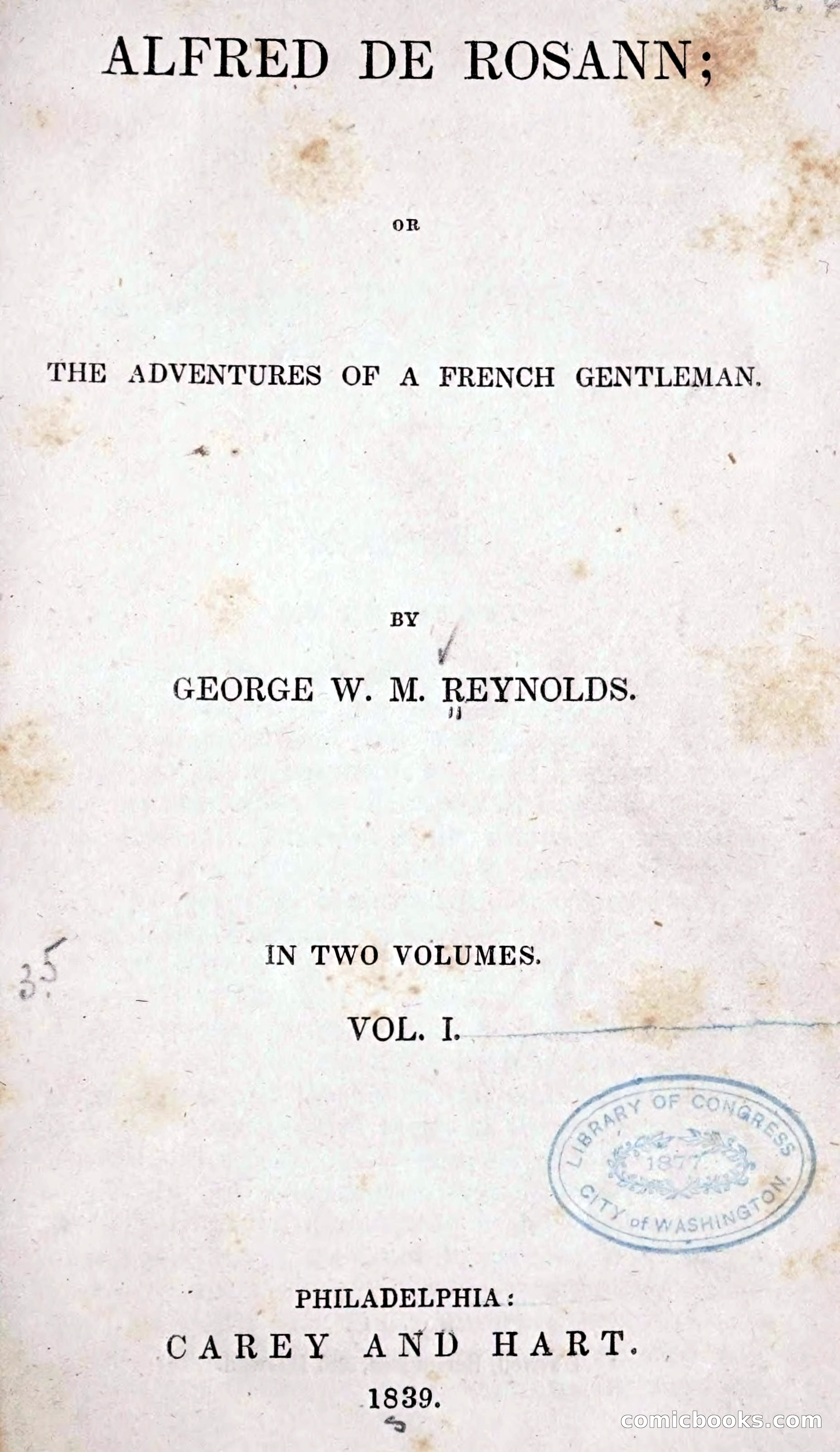 Penny Blood Serial Cover