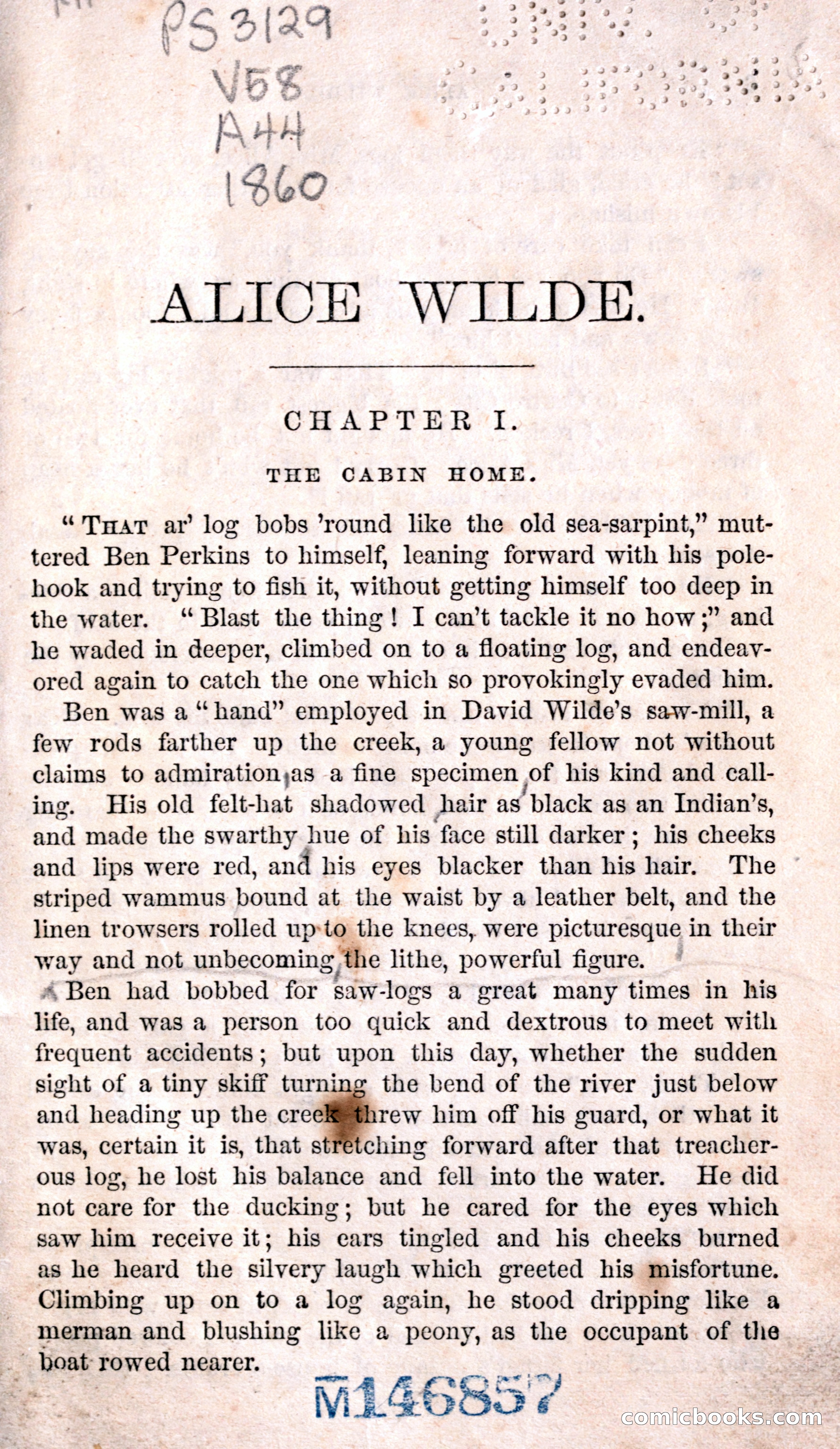 Alice Wilde: The Raftsman's Daughter — page 9 of 135