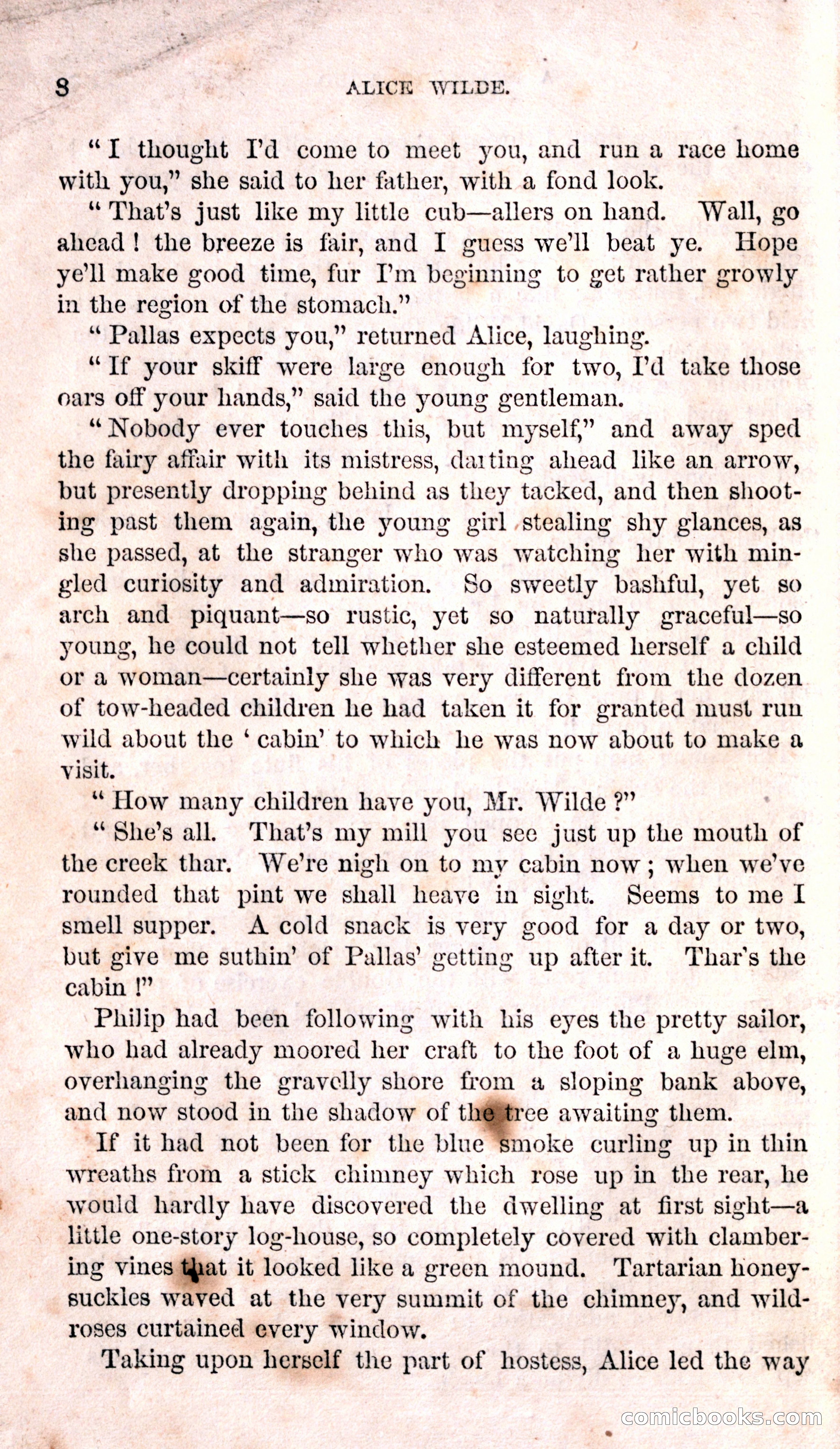 Alice Wilde: The Raftsman's Daughter — page 12 of 135