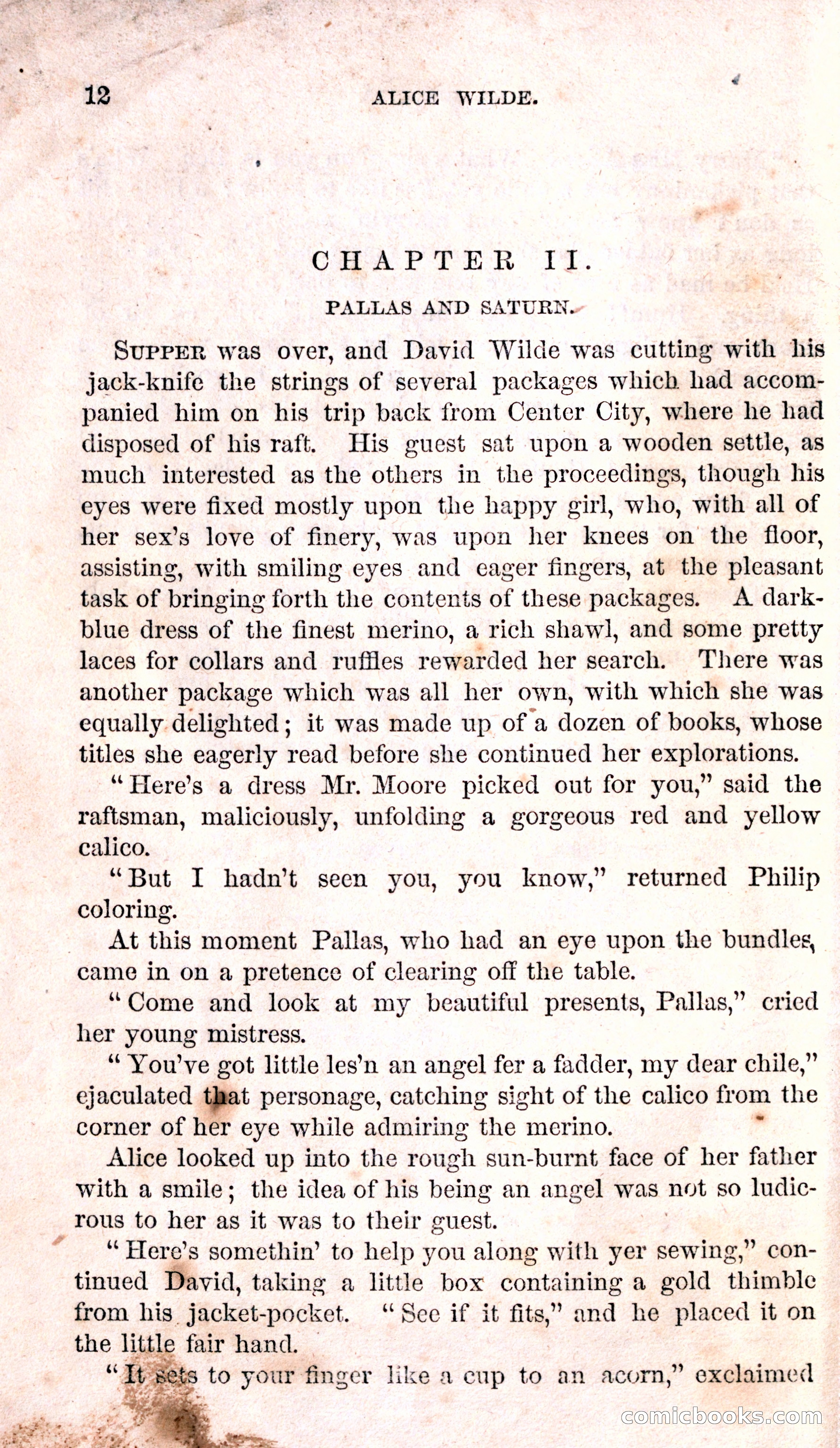 Alice Wilde: The Raftsman's Daughter — page 16 of 135