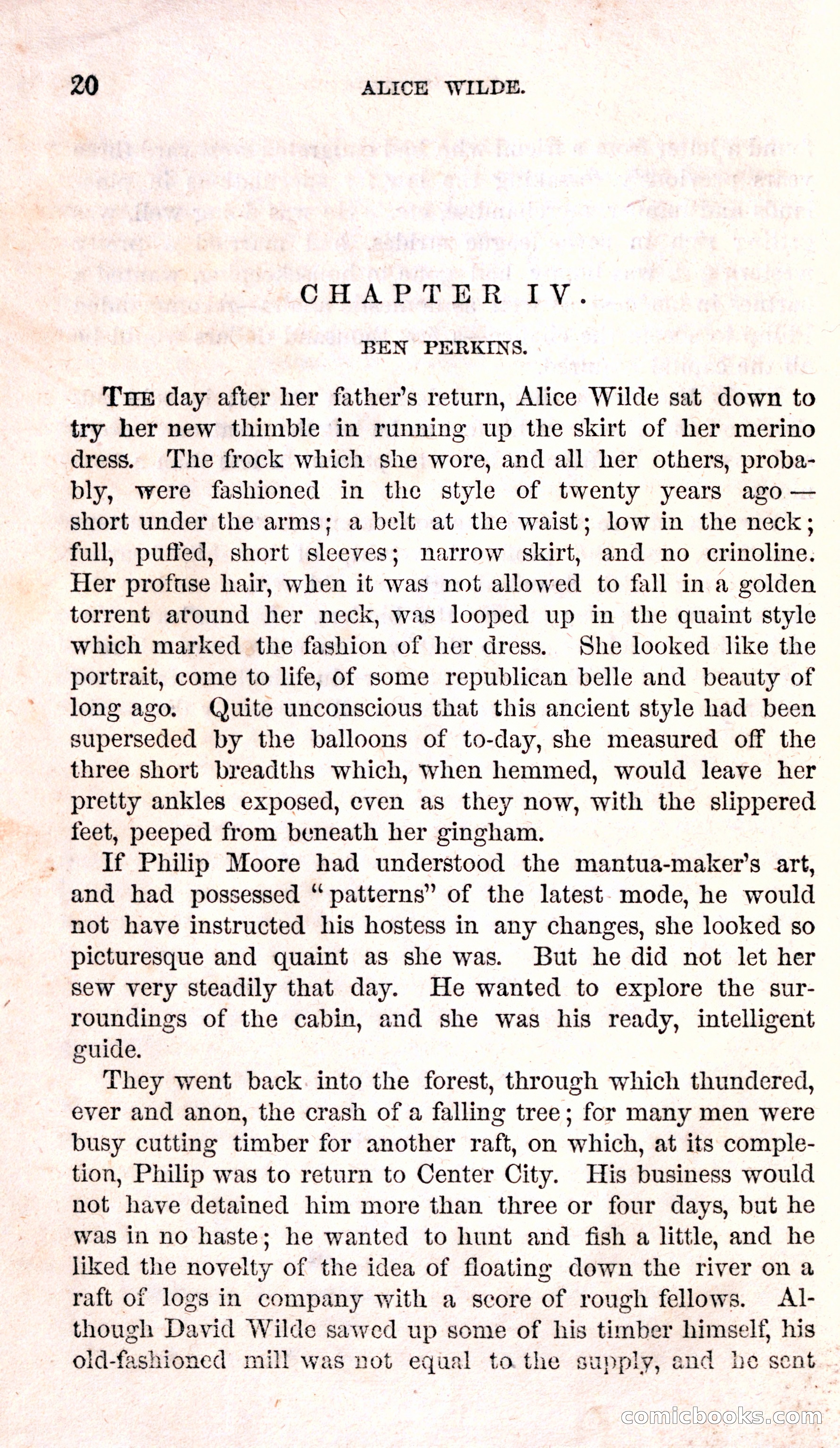 Alice Wilde: The Raftsman's Daughter — page 24 of 135