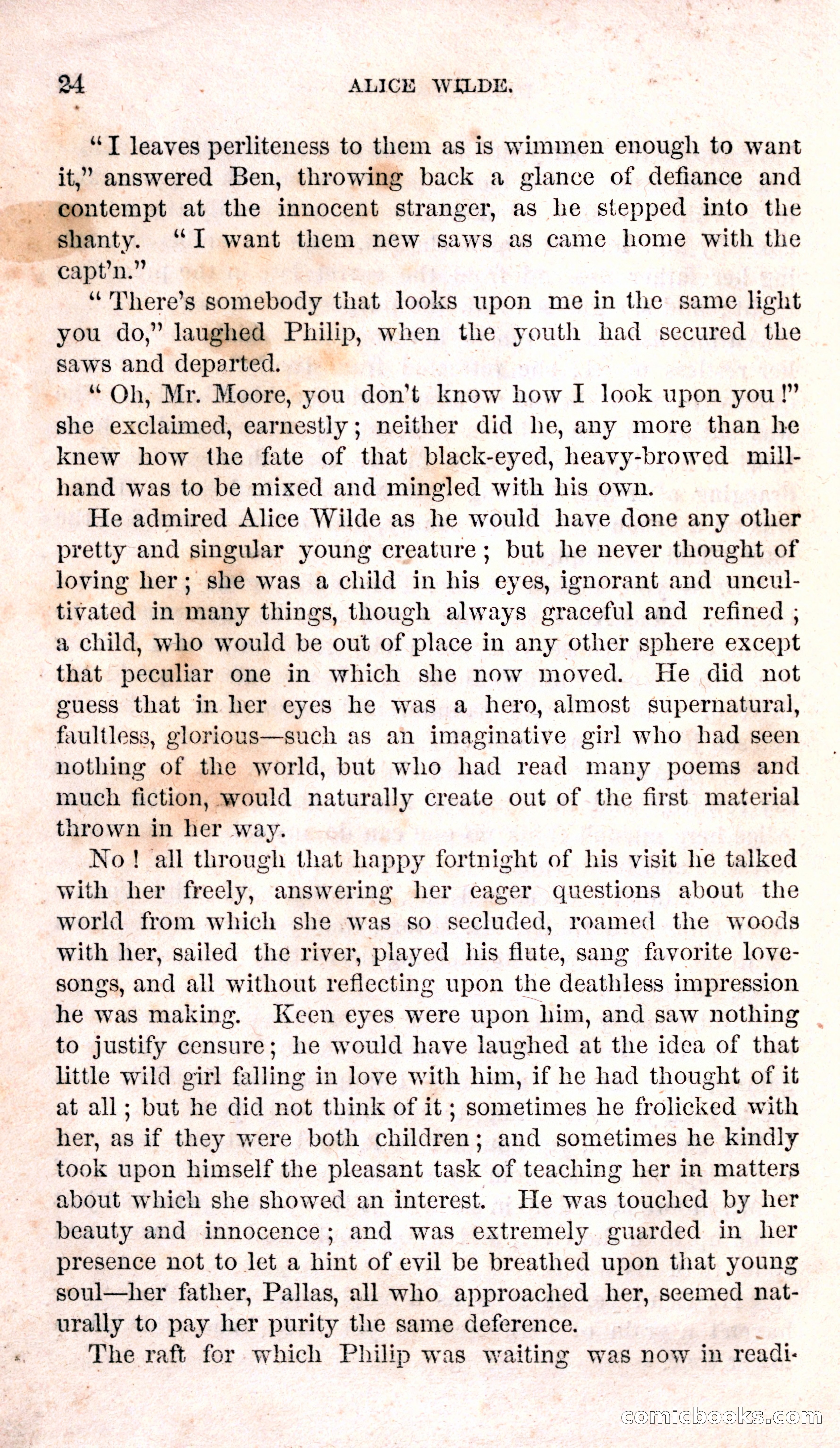 Alice Wilde: The Raftsman's Daughter — page 28 of 135