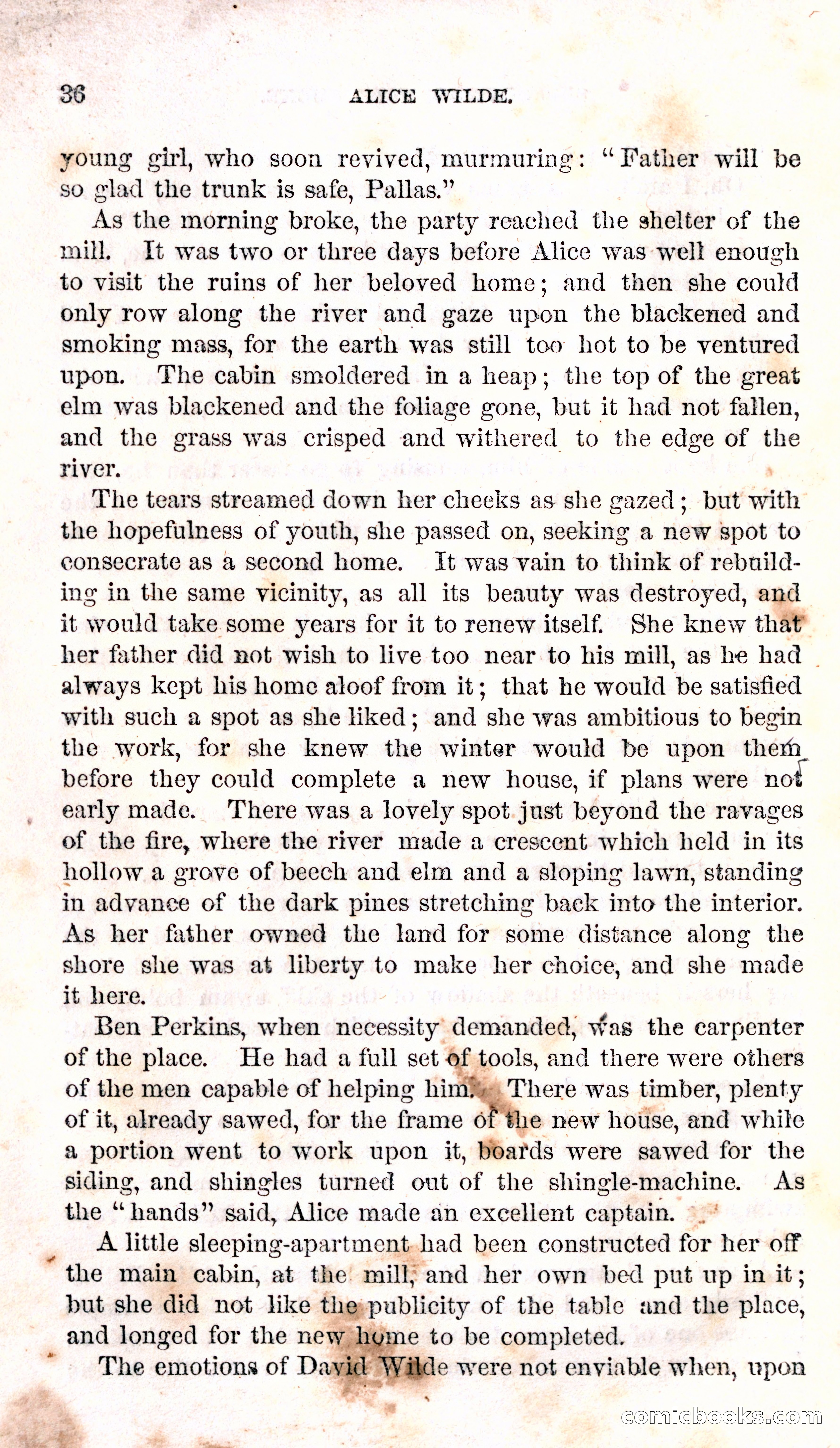 Alice Wilde: The Raftsman's Daughter — page 40 of 135
