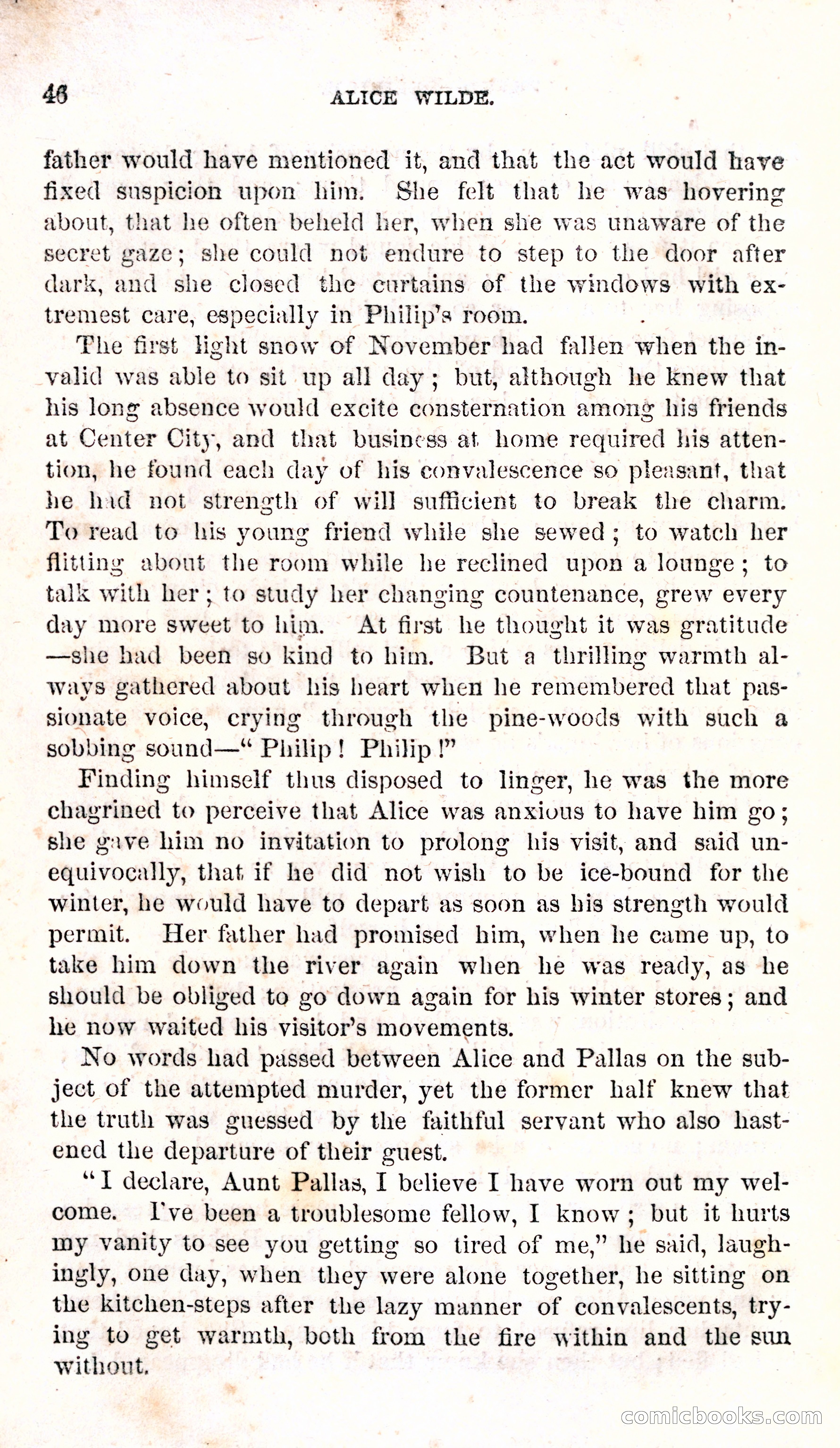 Alice Wilde: The Raftsman's Daughter — page 50 of 135