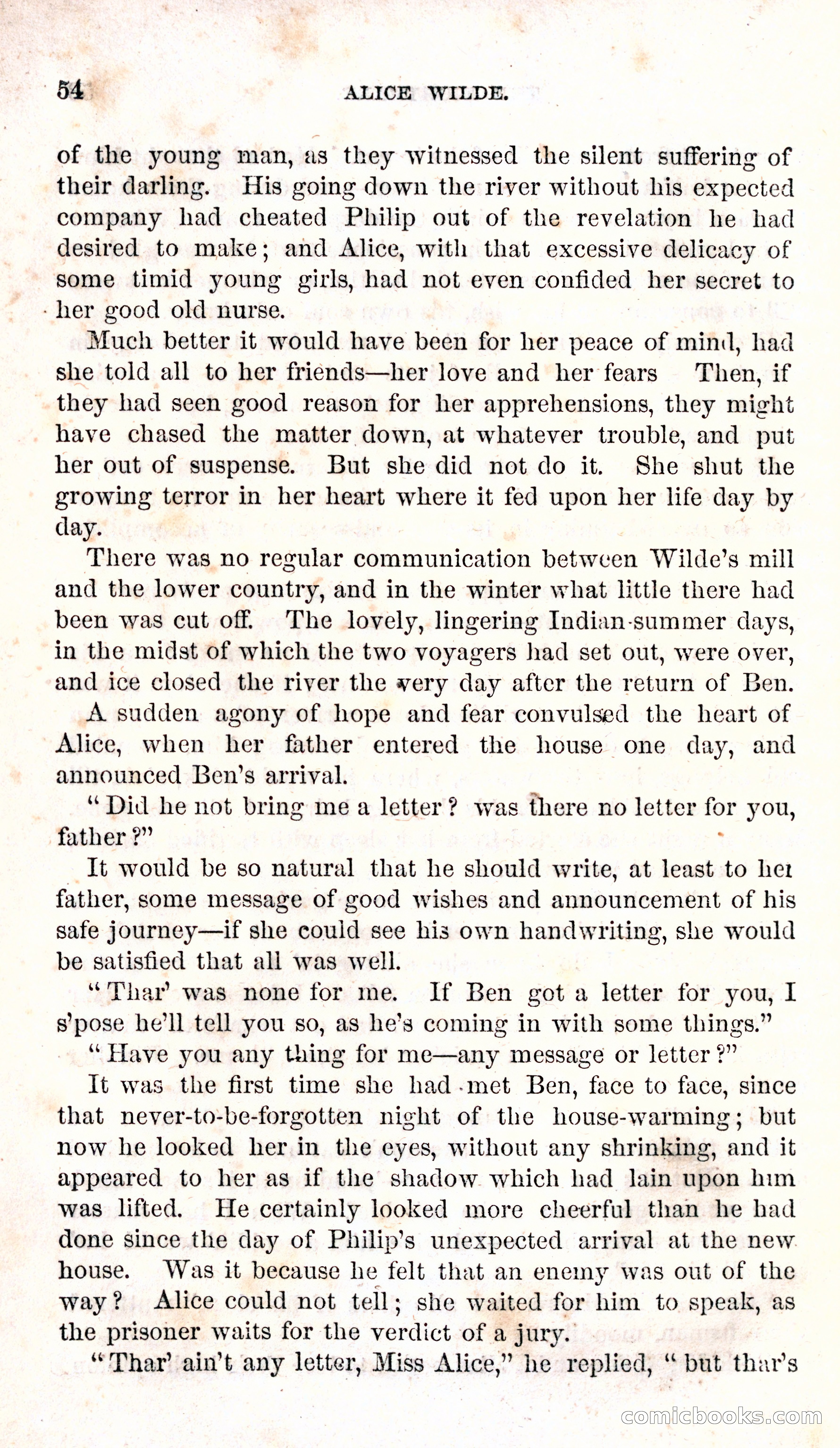 Alice Wilde: The Raftsman's Daughter — page 58 of 135