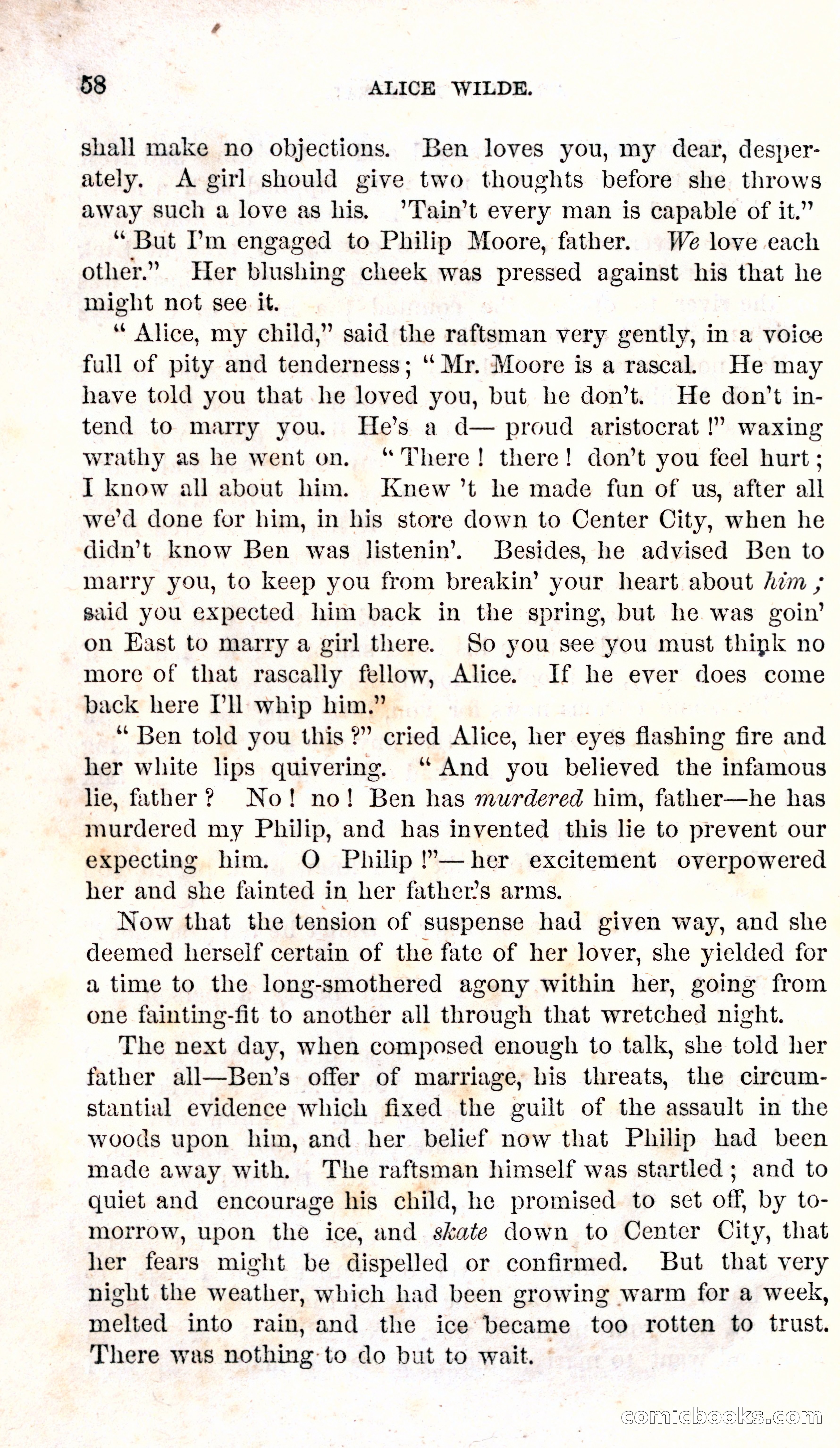 Alice Wilde: The Raftsman's Daughter — page 62 of 135