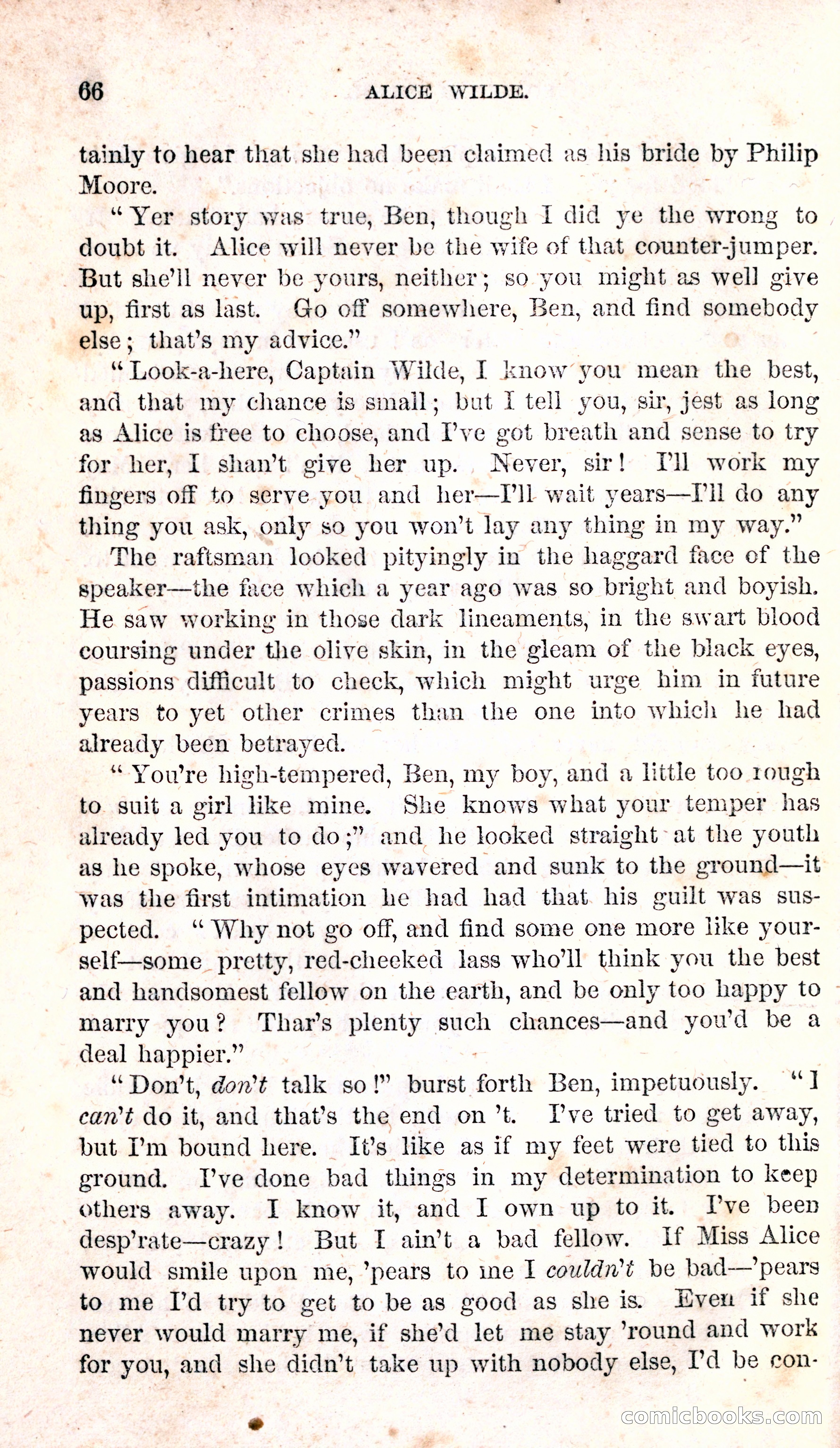 Alice Wilde: The Raftsman's Daughter — page 70 of 135