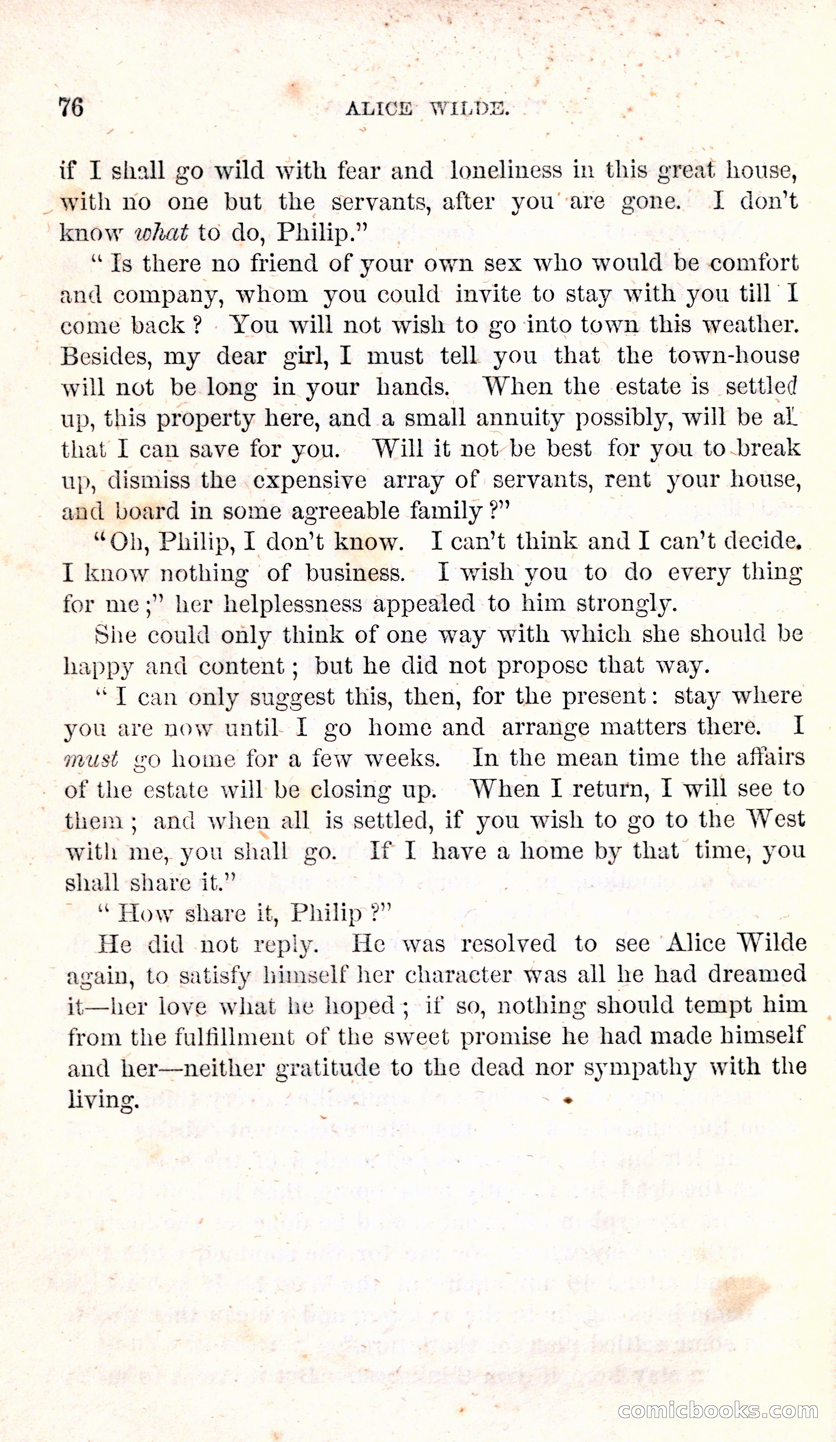 Alice Wilde: The Raftsman's Daughter — page 80 of 135
