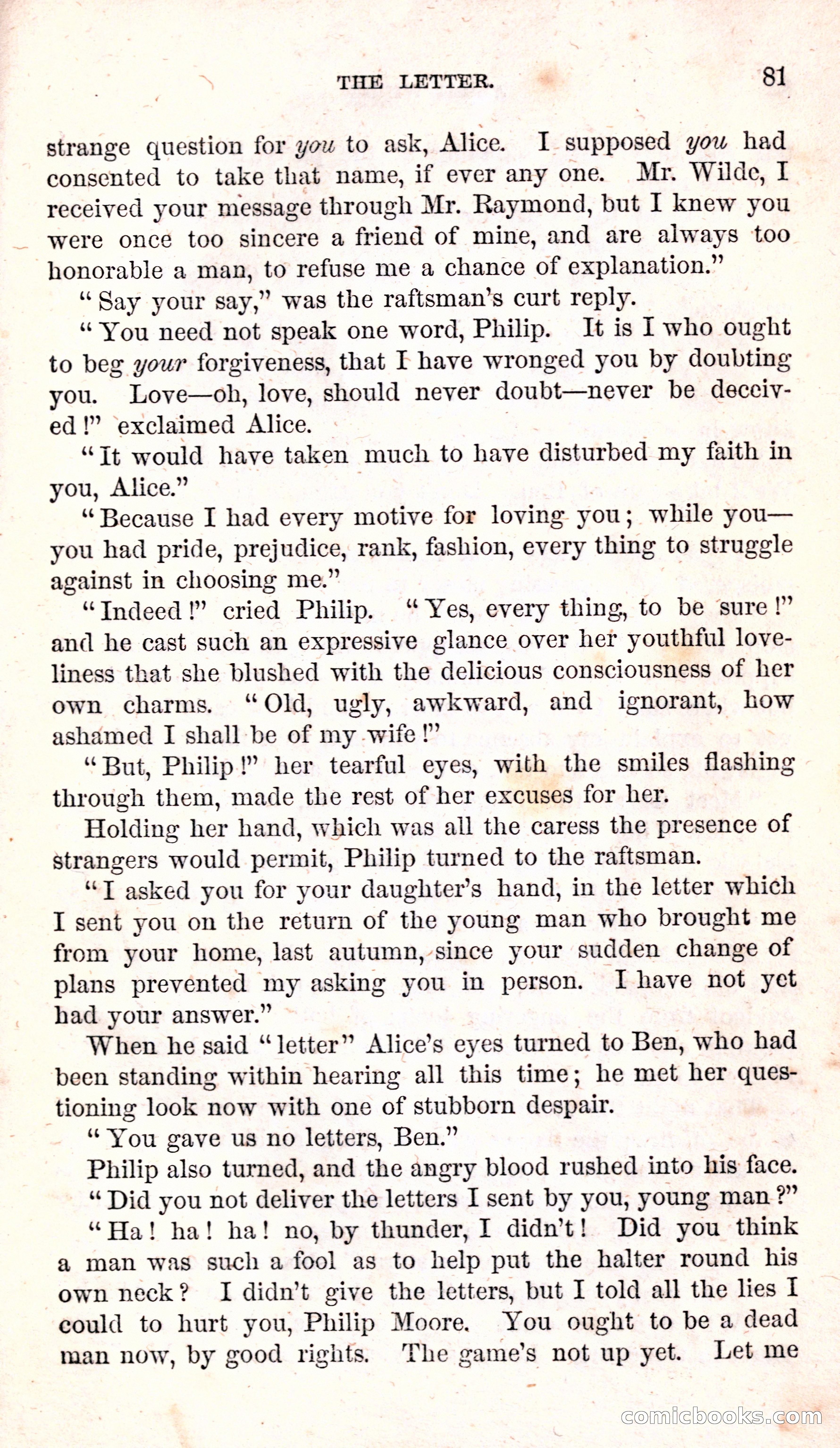 Alice Wilde: The Raftsman's Daughter — page 85 of 135