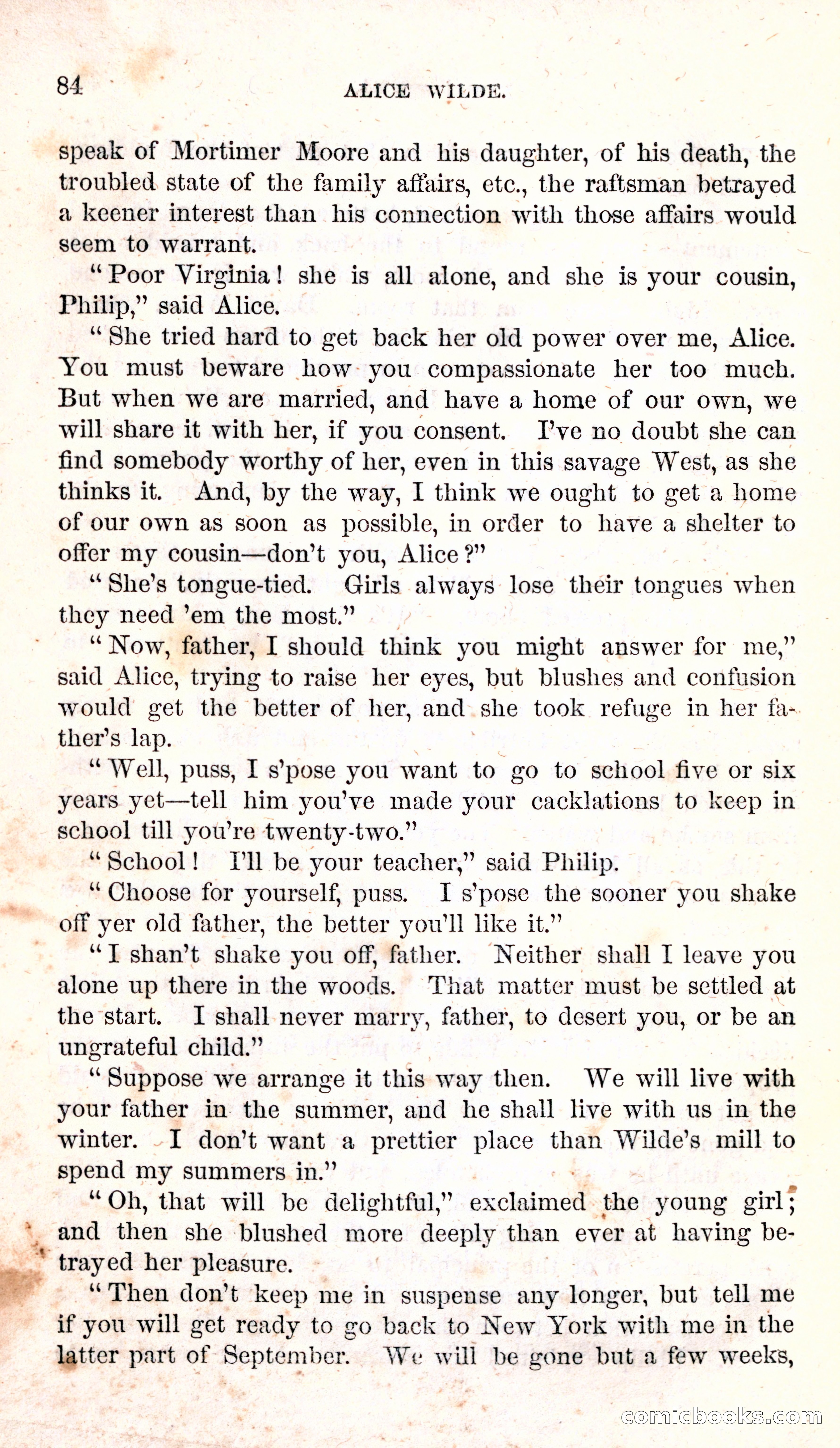 Alice Wilde: The Raftsman's Daughter — page 88 of 135