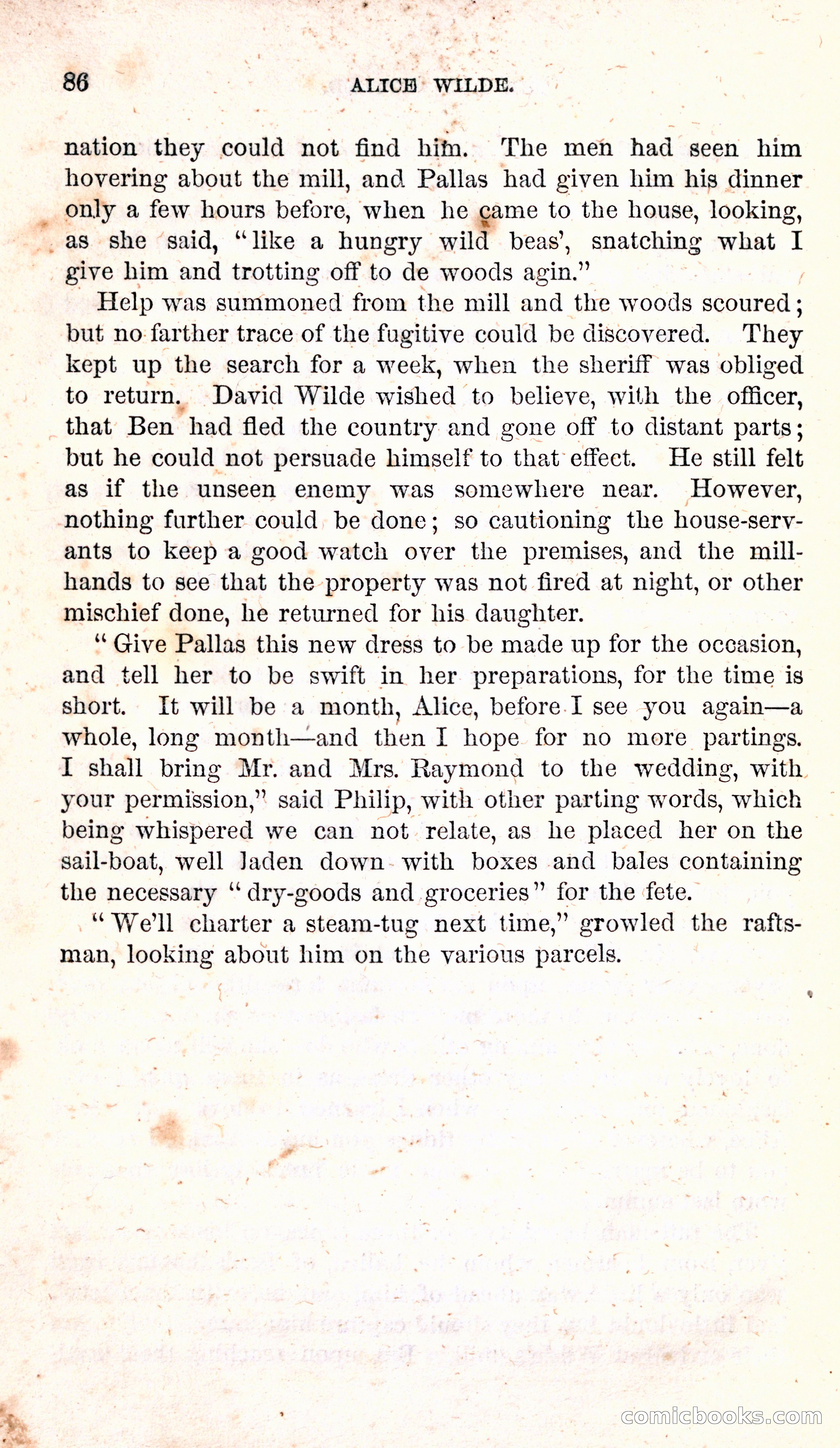 Alice Wilde: The Raftsman's Daughter — page 90 of 135