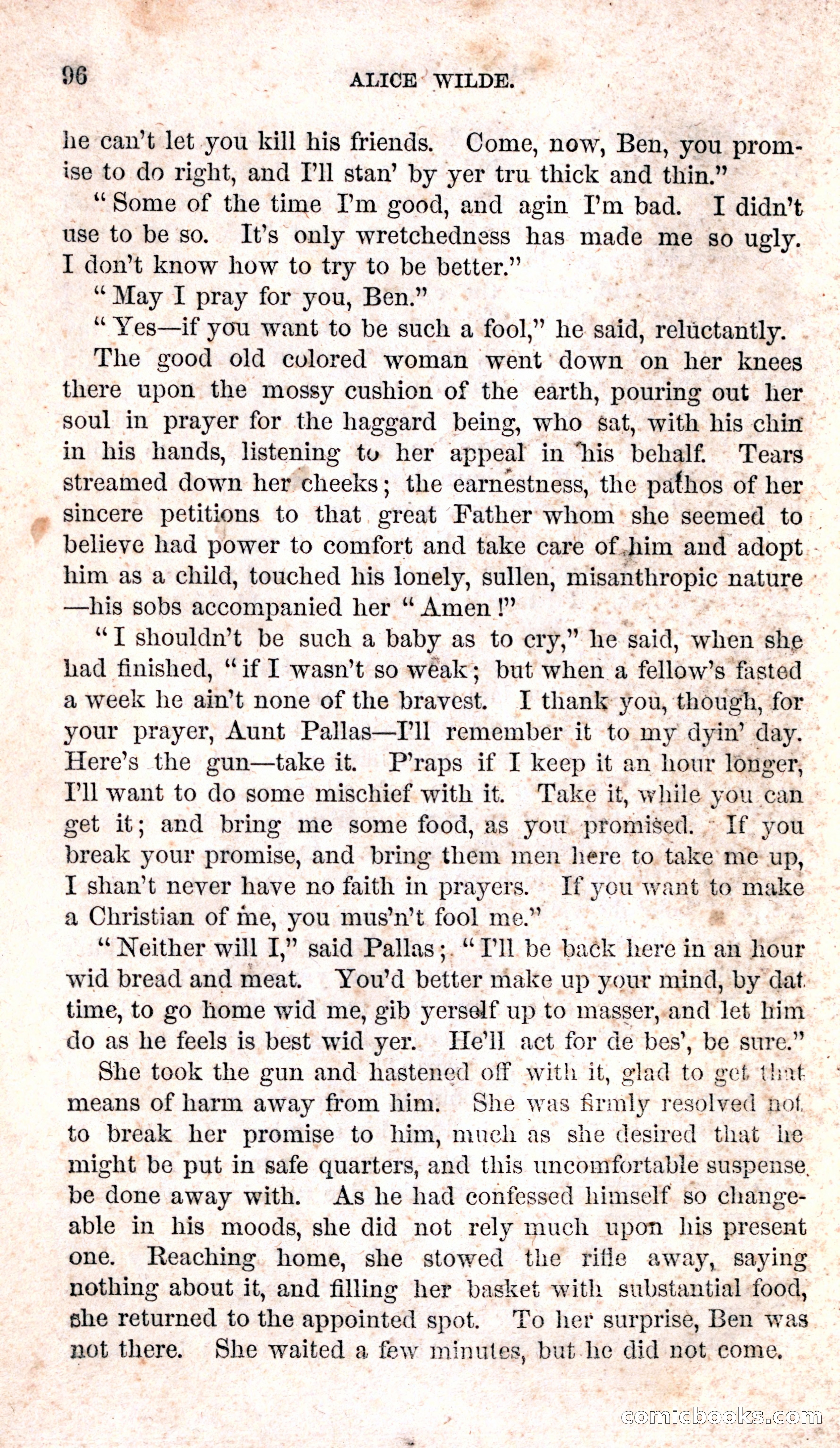 Alice Wilde: The Raftsman's Daughter — page 100 of 135
