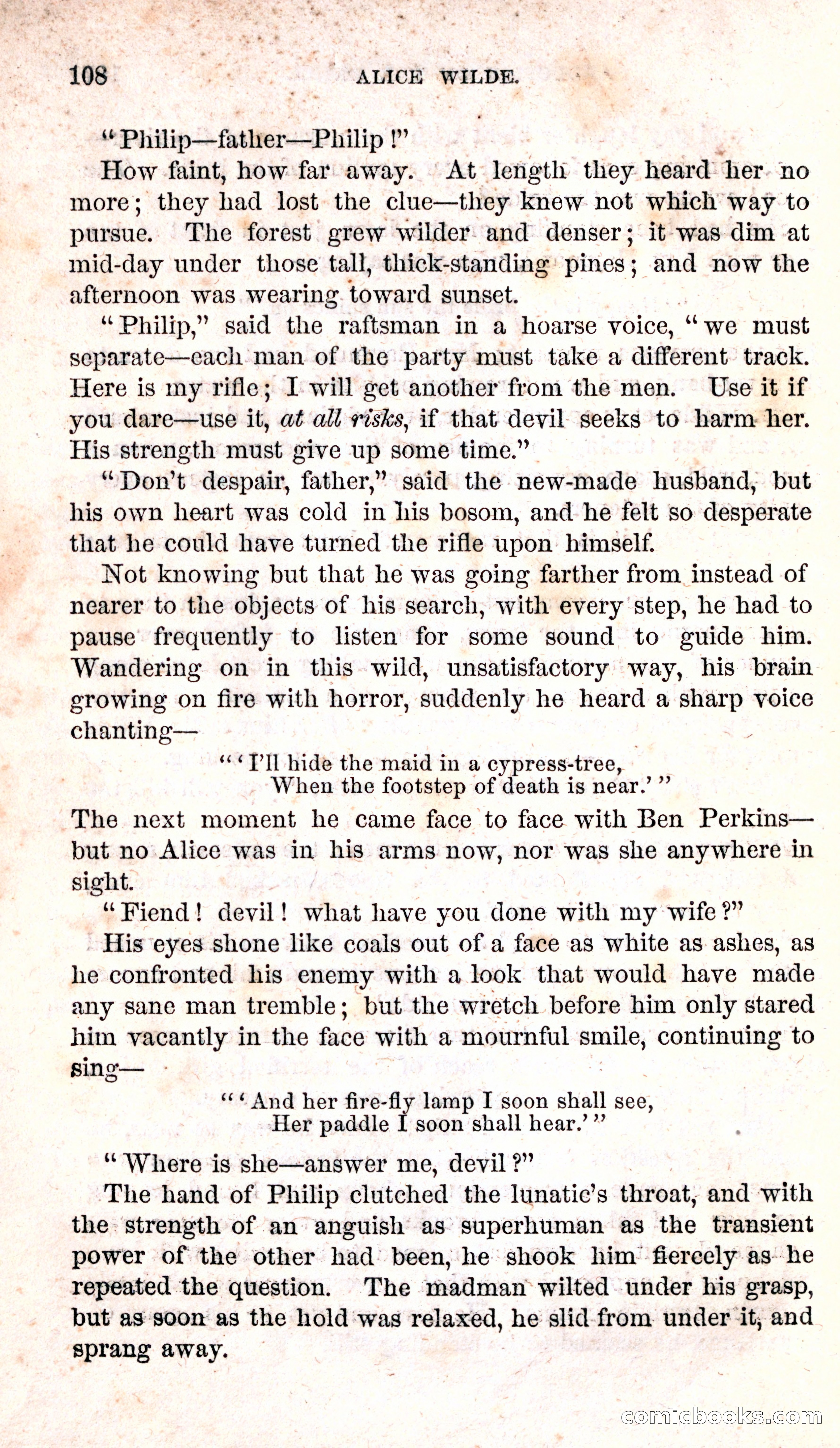 Alice Wilde: The Raftsman's Daughter — page 112 of 135