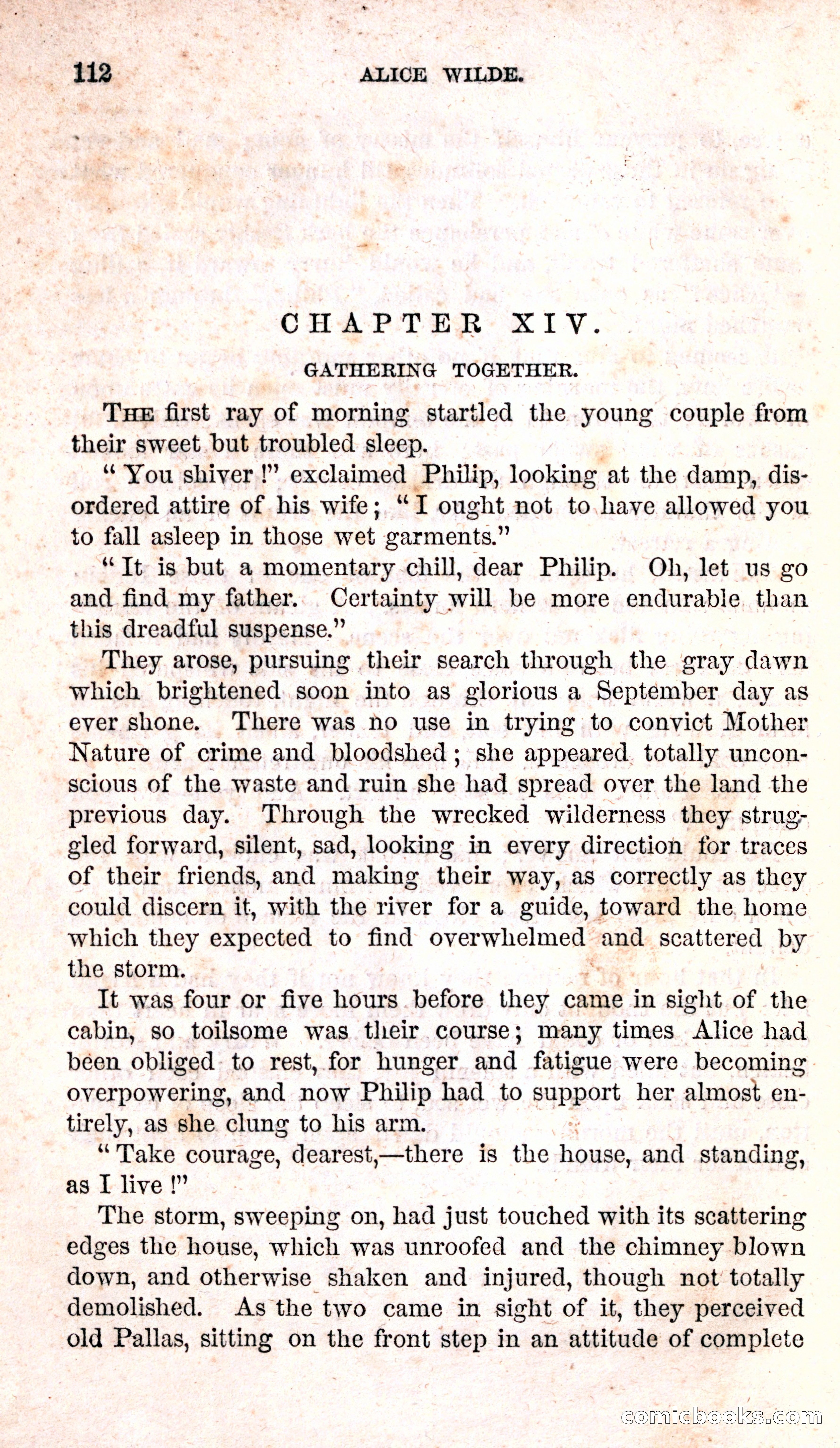 Alice Wilde: The Raftsman's Daughter — page 116 of 135