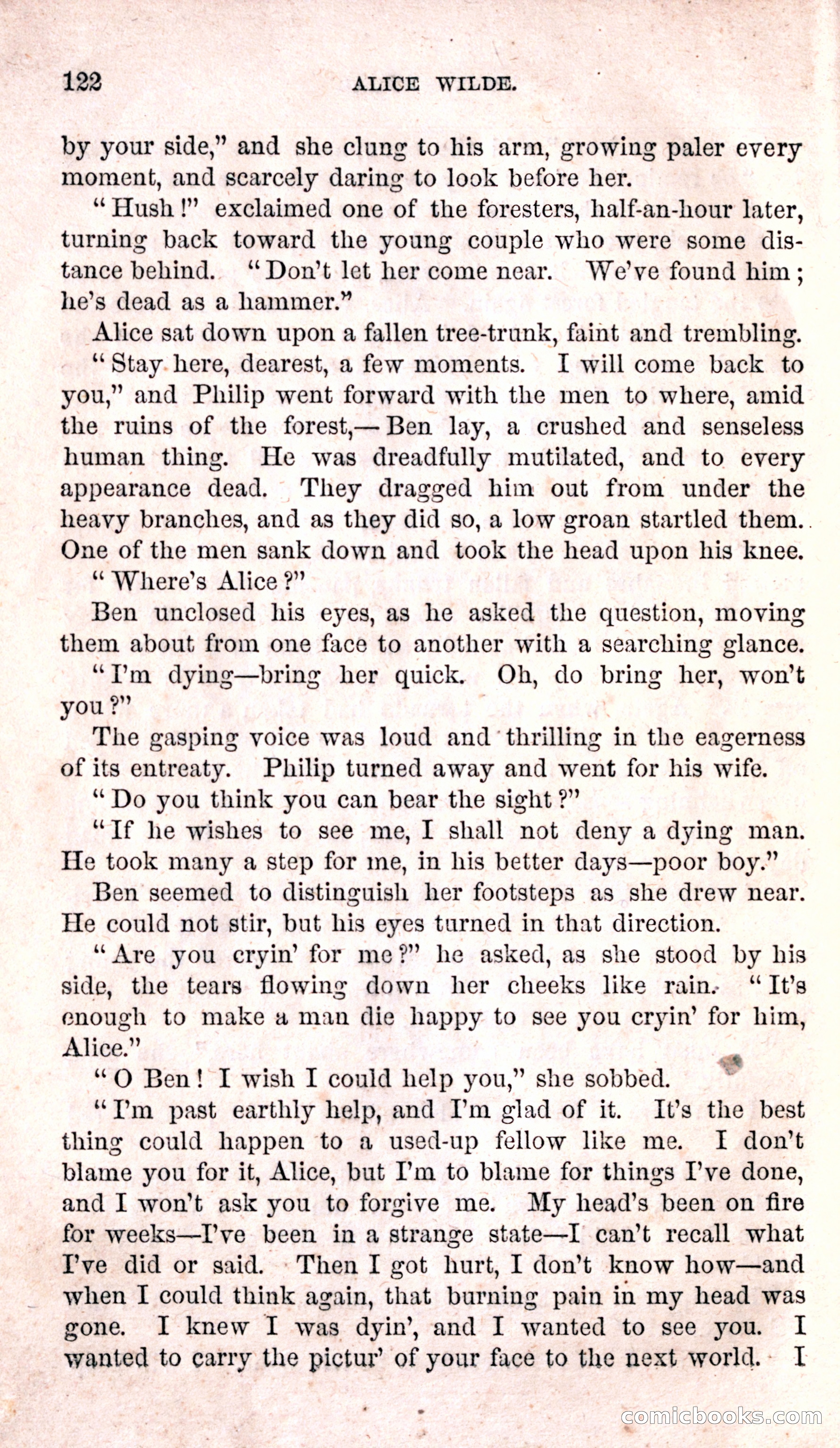 Alice Wilde: The Raftsman's Daughter — page 126 of 135