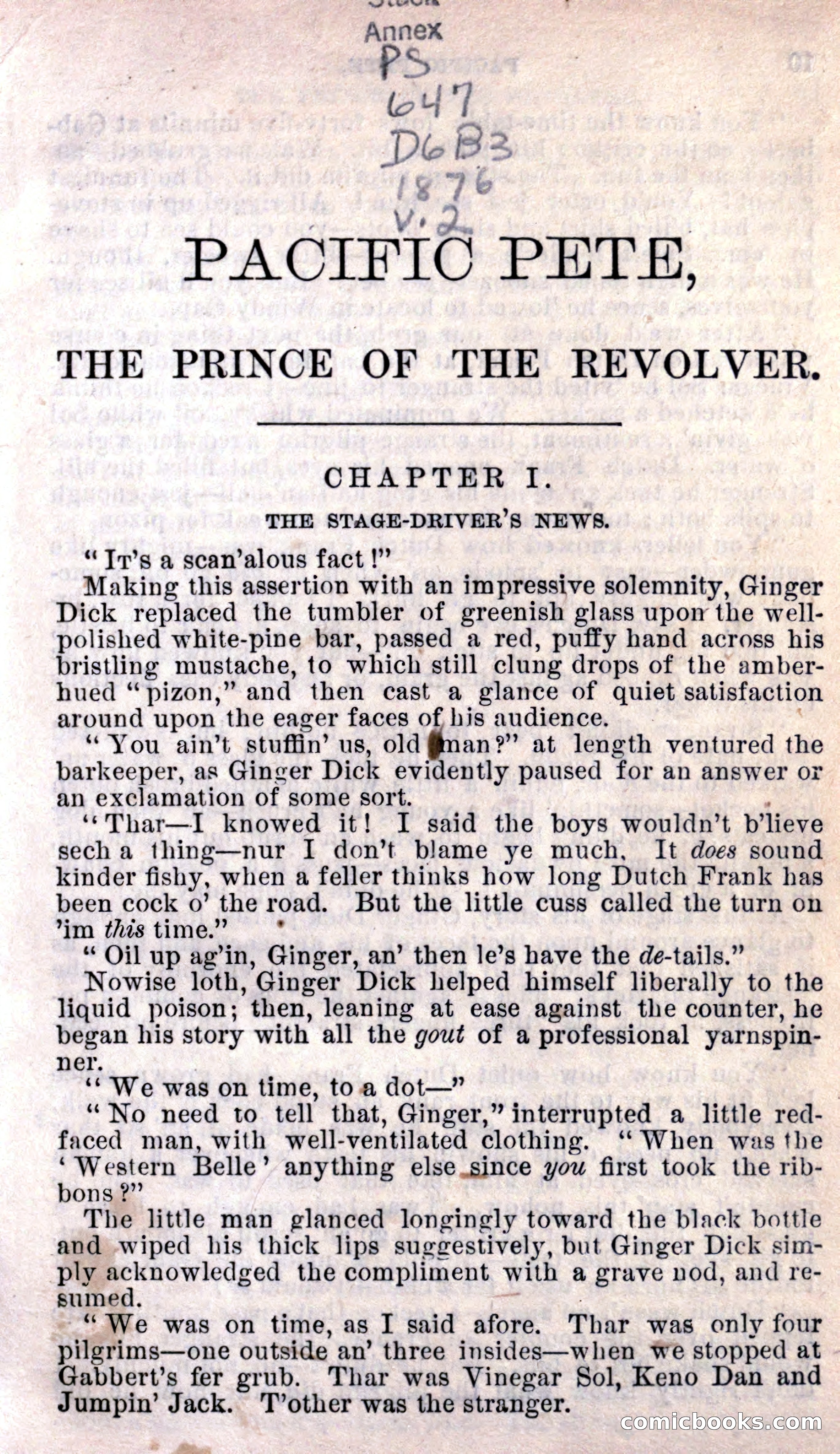 Beadle's Dime Library — page 9 of 15