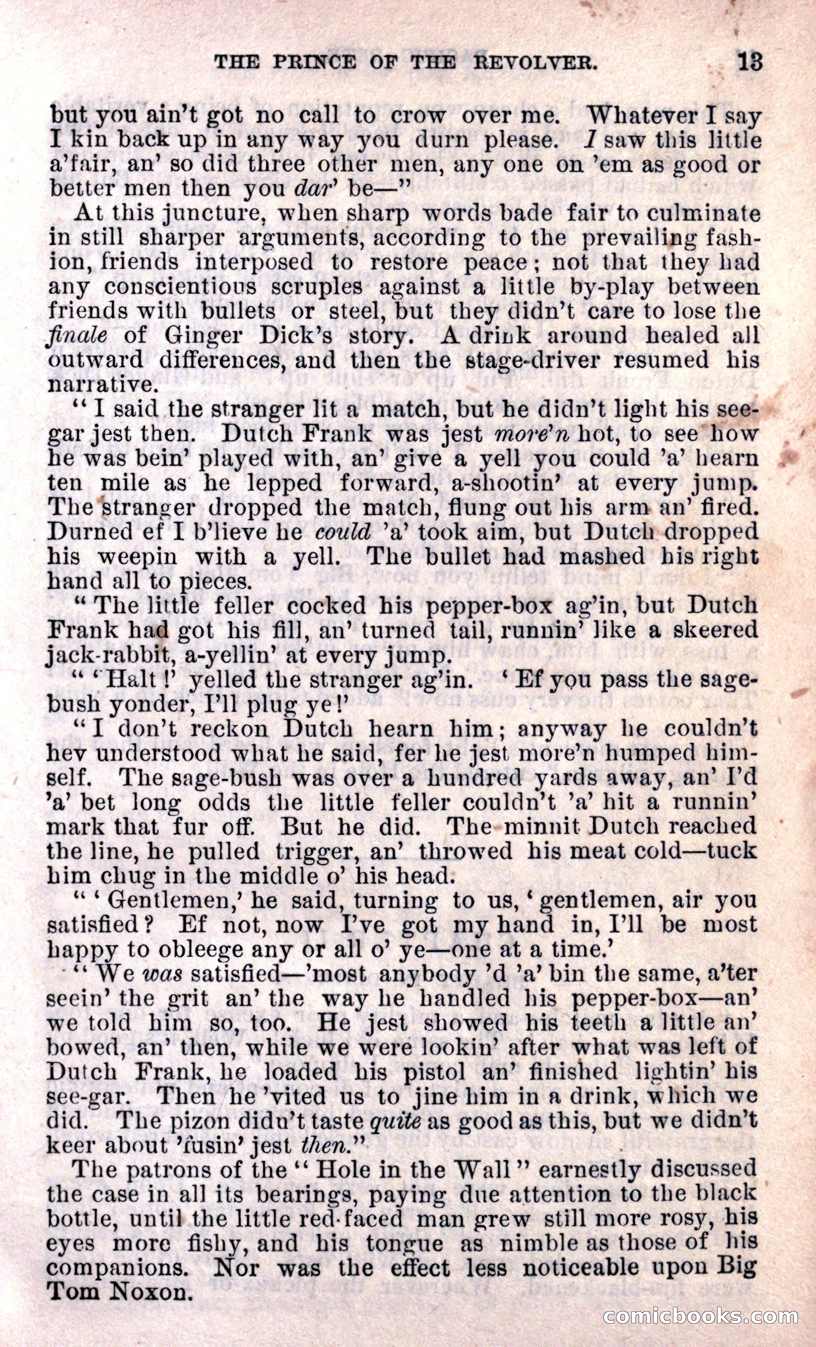 Beadle's Dime Library — page 13 of 15