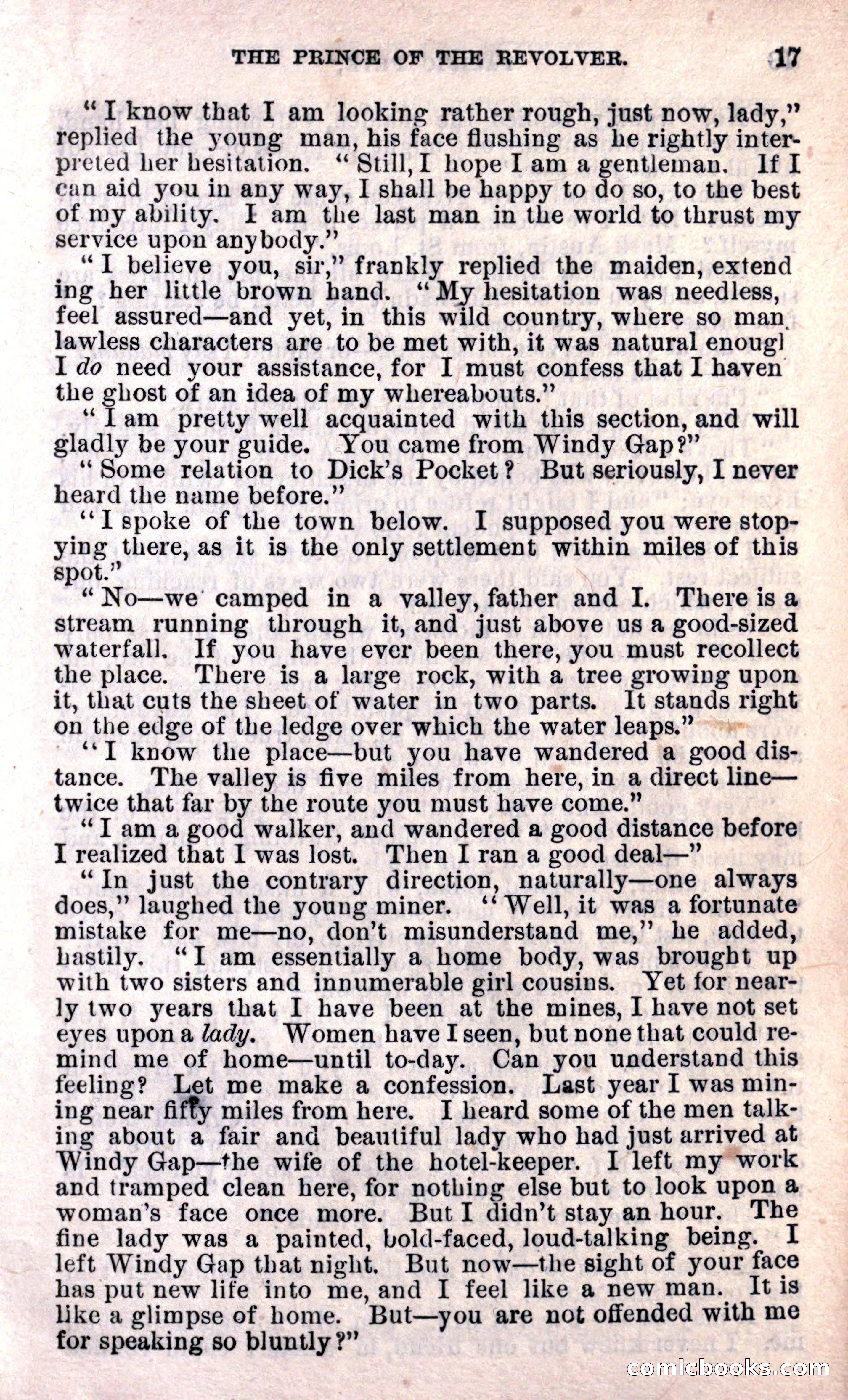 Beadle's Dime Library — page 17 of 15