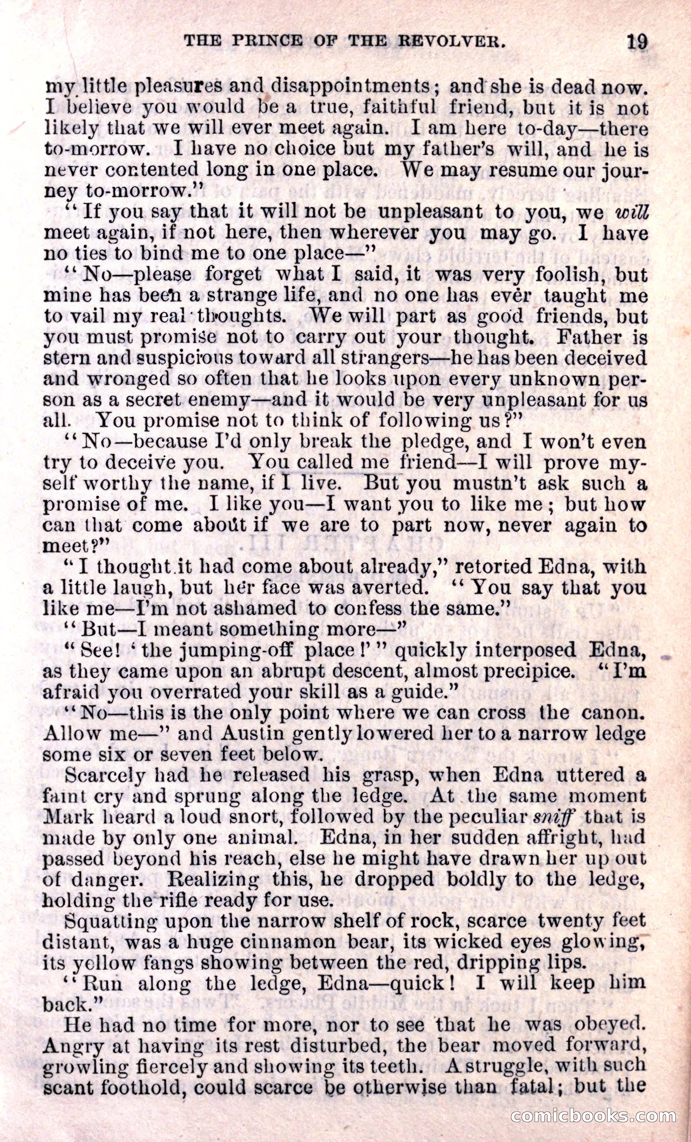 Beadle's Dime Library — page 19 of 15