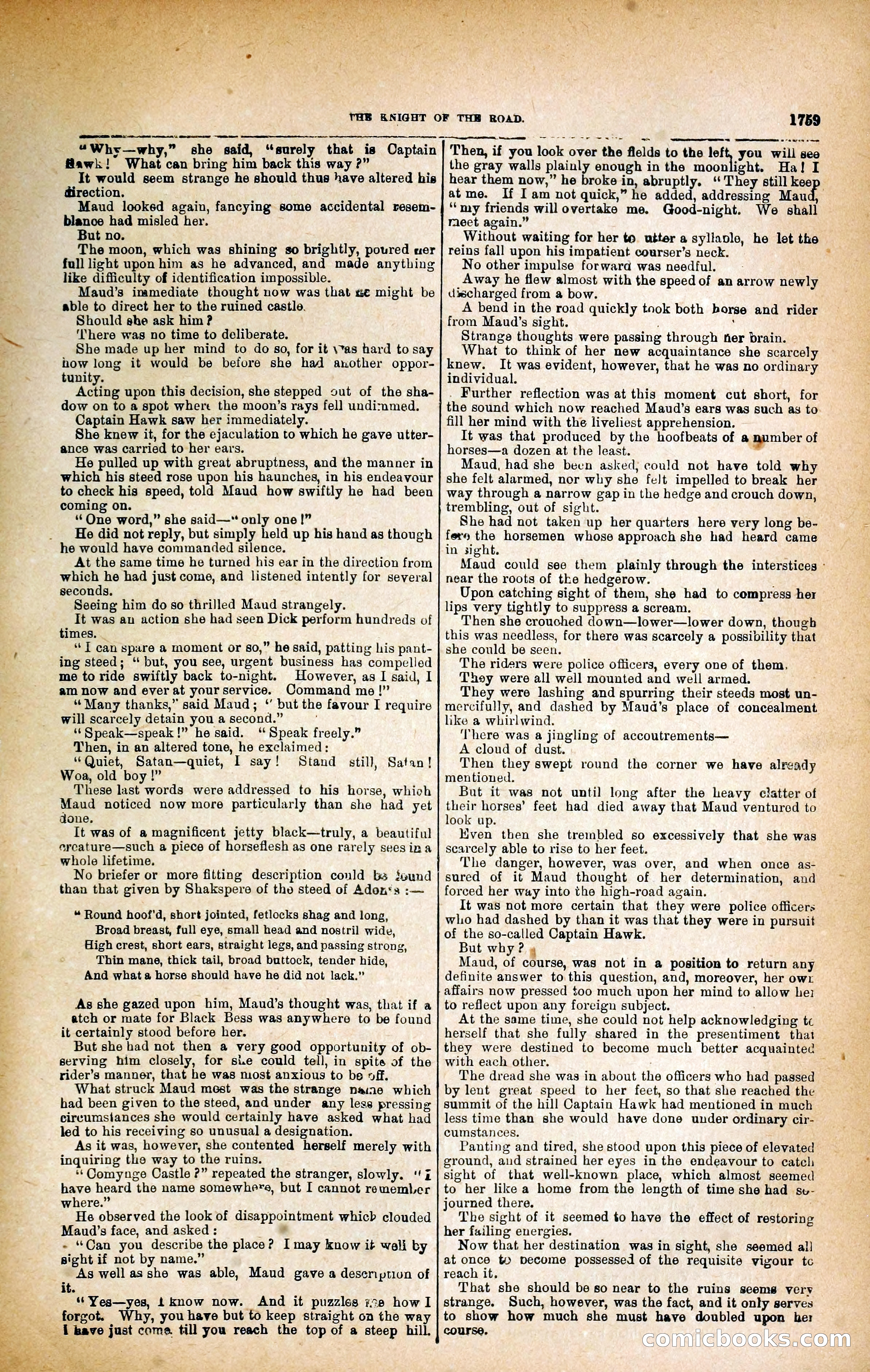 Black Bess; or, the Knight of the Road — page 387 of 395