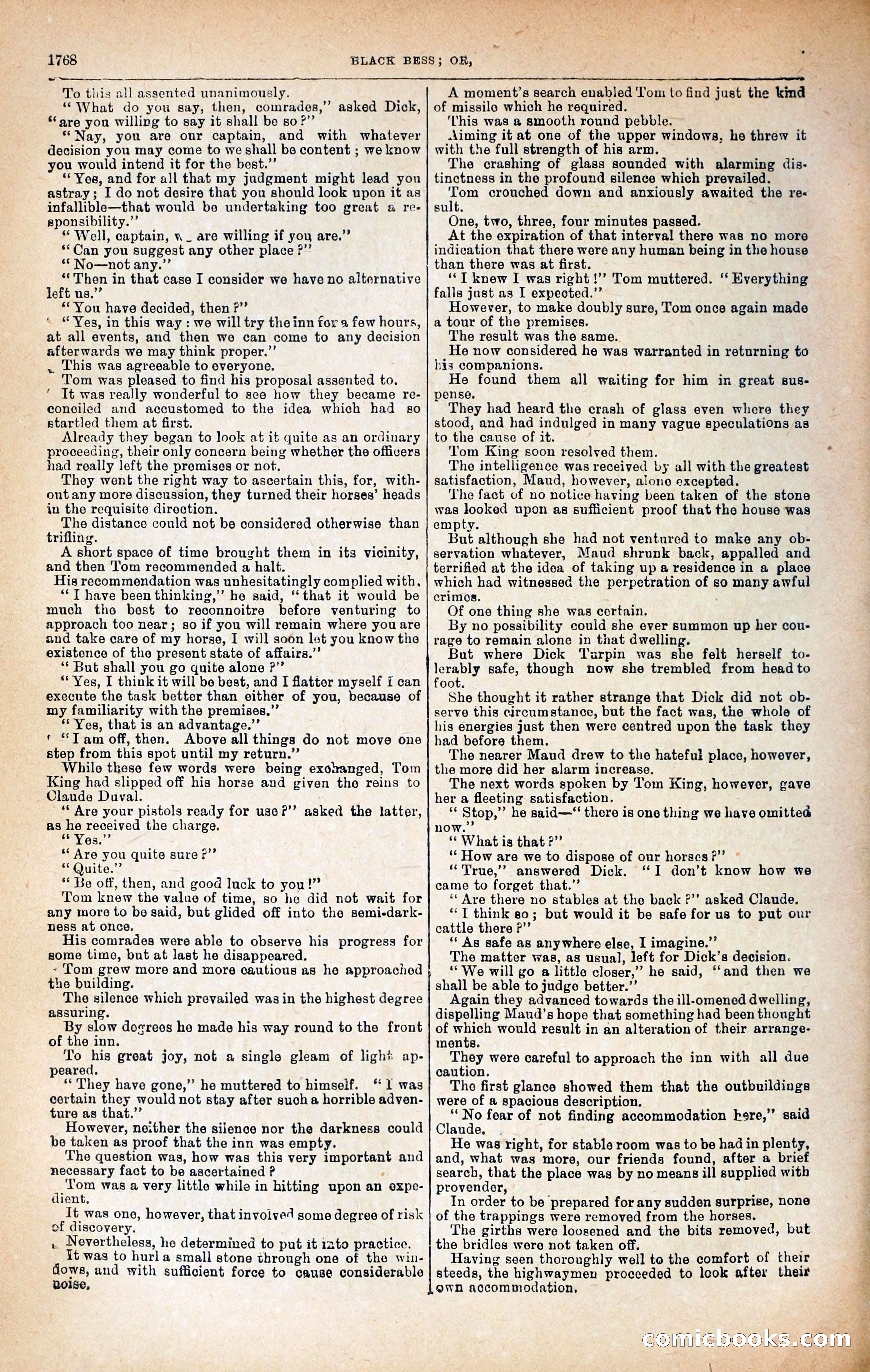 Black Bess; or, the Knight of the Road — page 396 of 395