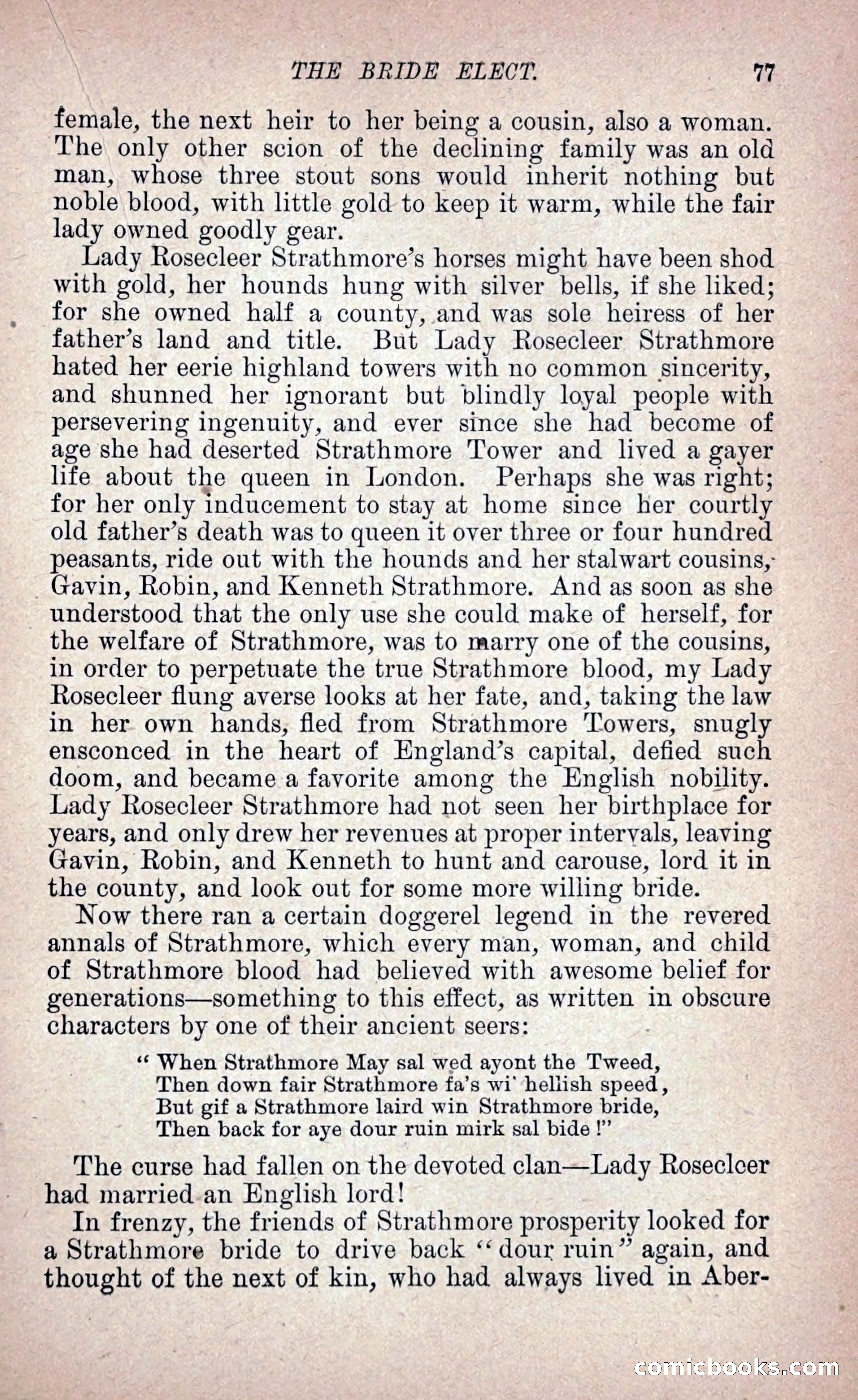 The Bride Elect: or, The Doom of the Double Roses — page 86 of 265