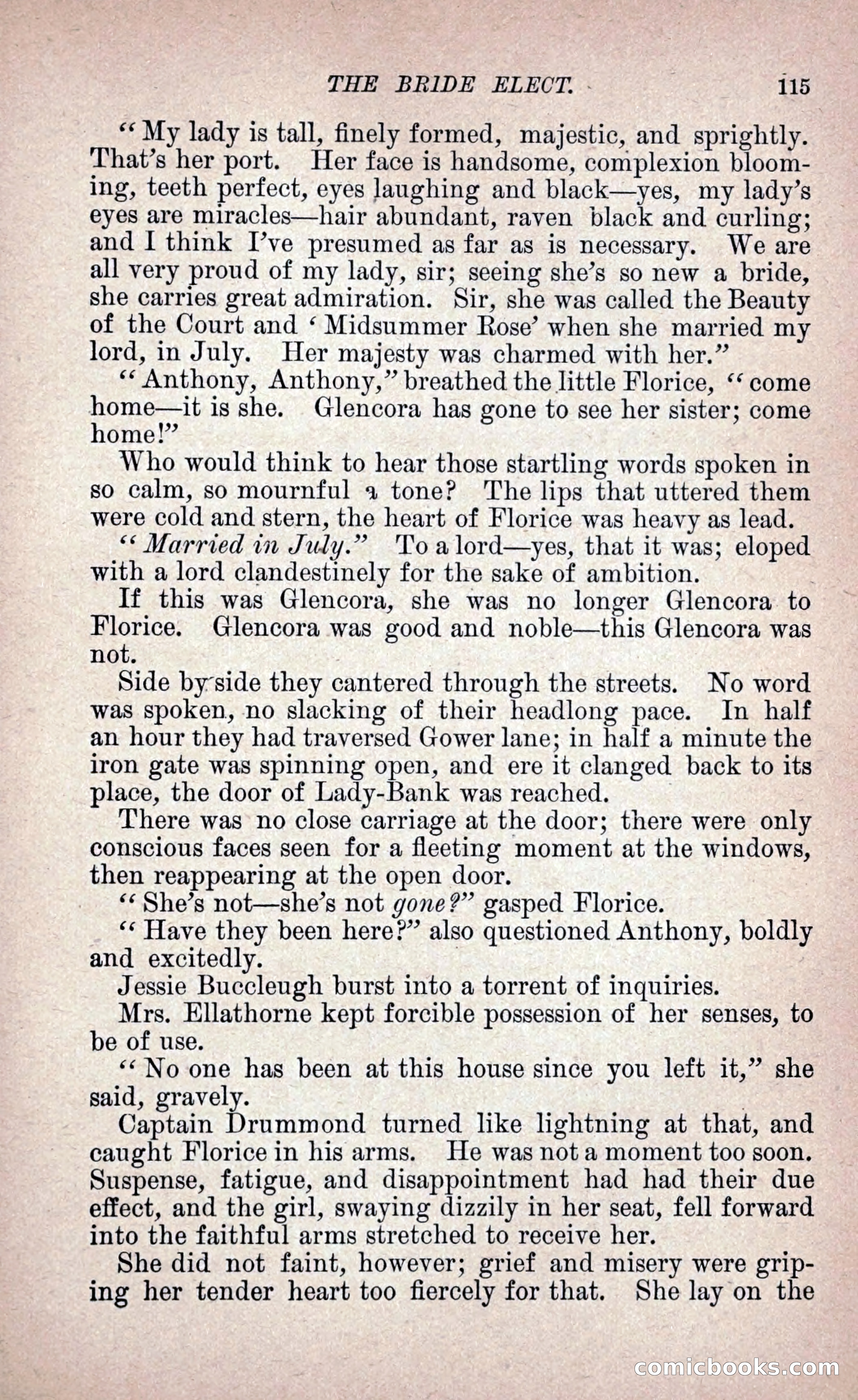 The Bride Elect: or, The Doom of the Double Roses — page 124 of 265