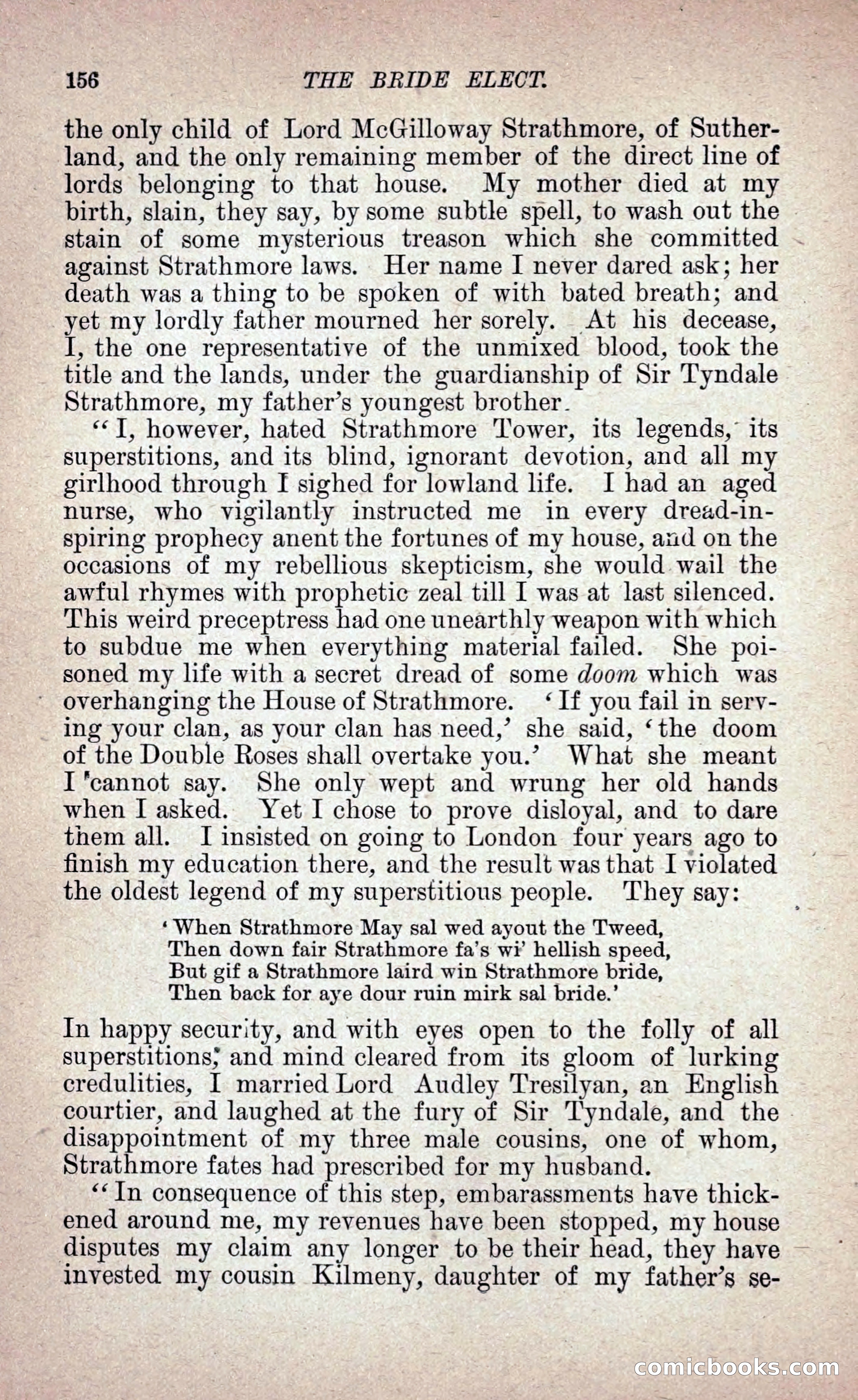 The Bride Elect: or, The Doom of the Double Roses — page 165 of 265