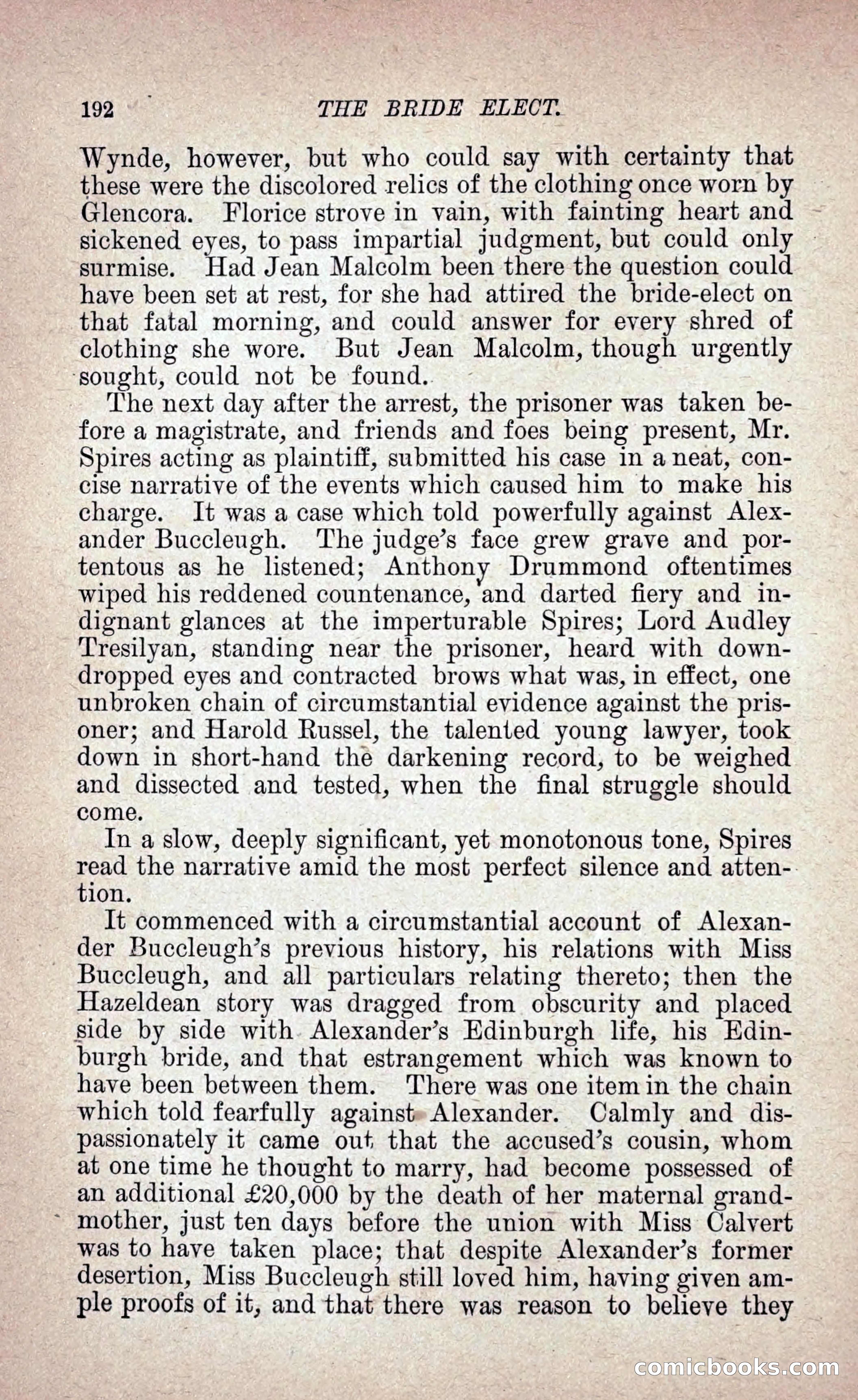 The Bride Elect: or, The Doom of the Double Roses — page 201 of 265