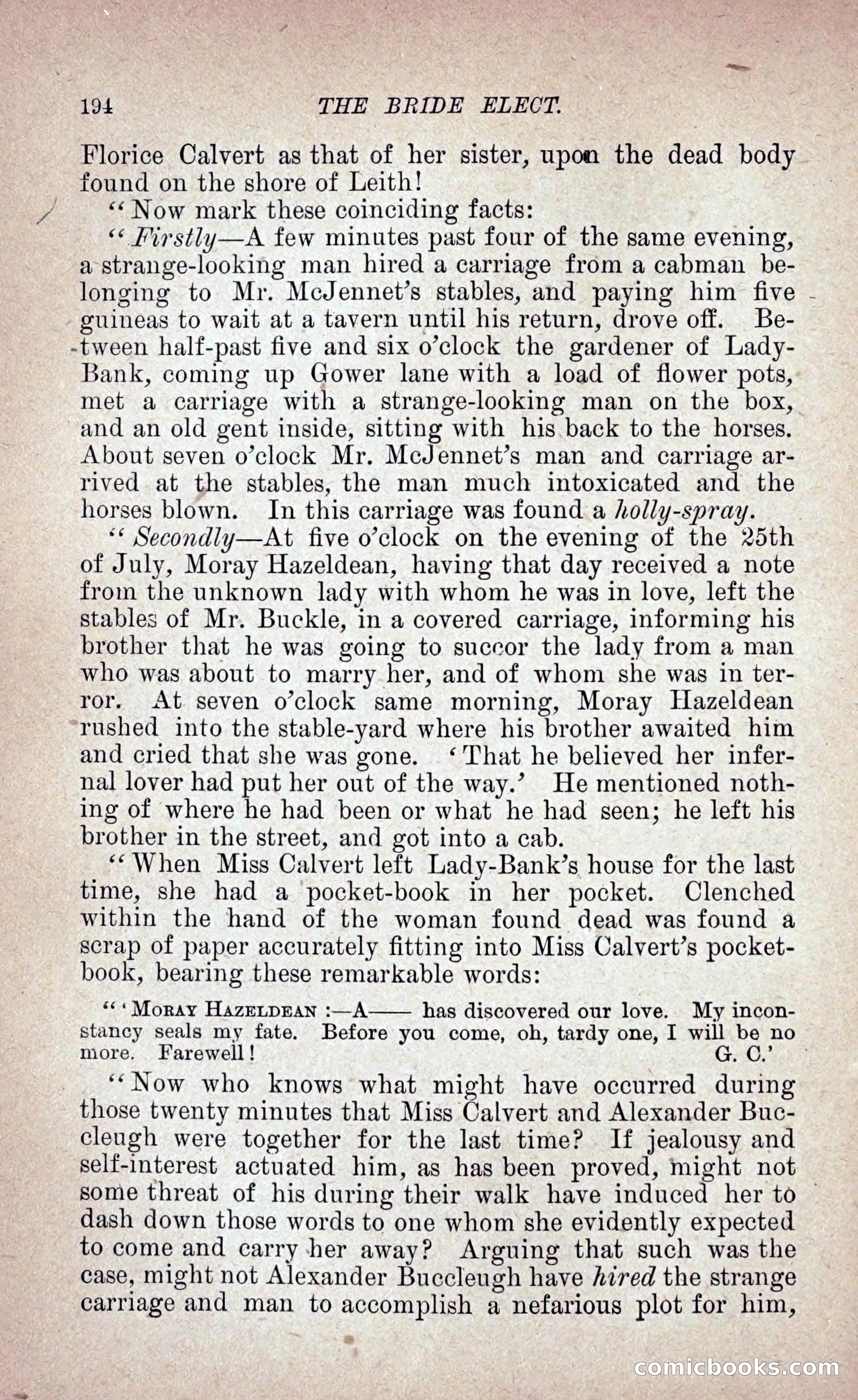 The Bride Elect: or, The Doom of the Double Roses — page 203 of 265