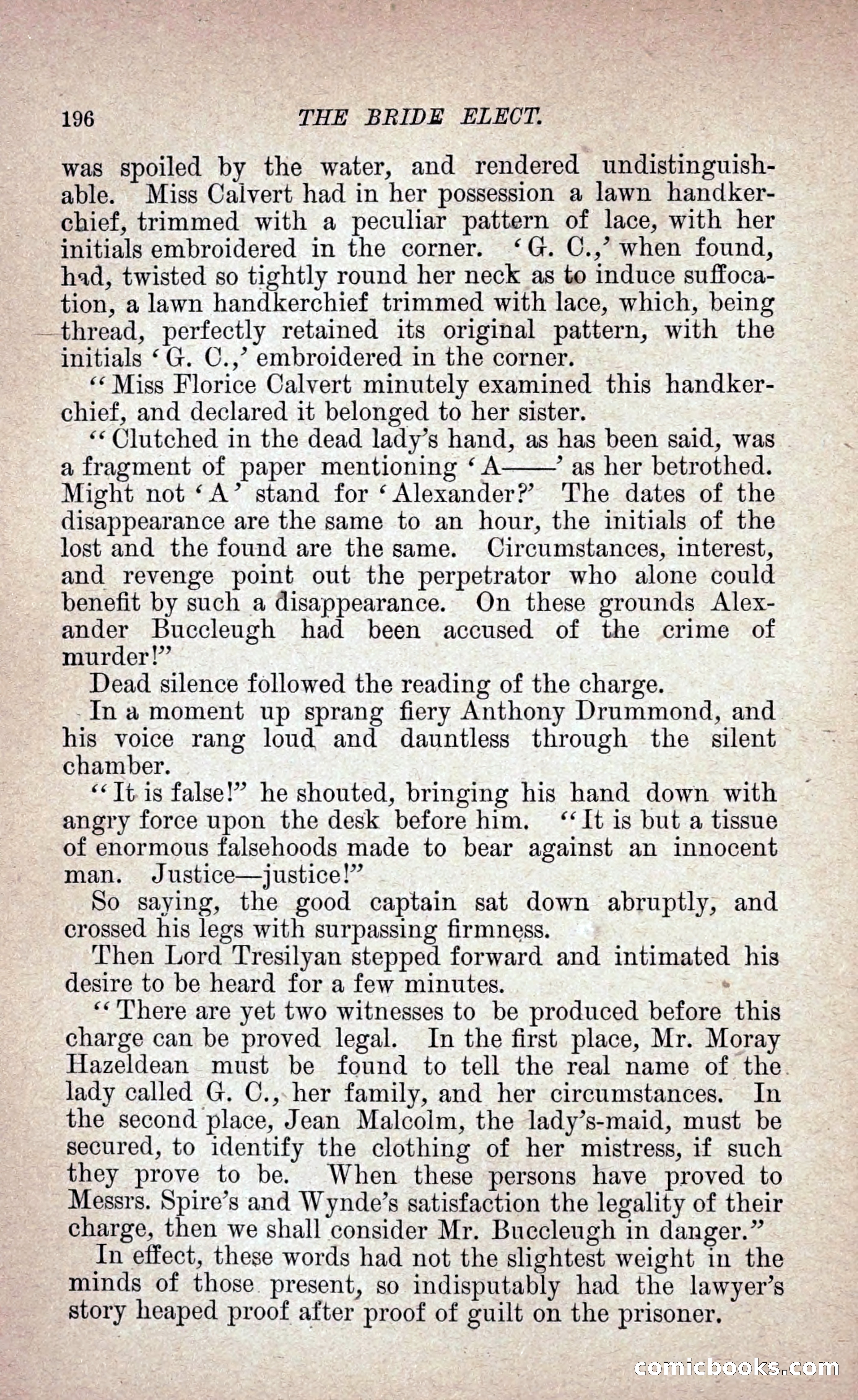 The Bride Elect: or, The Doom of the Double Roses — page 205 of 265