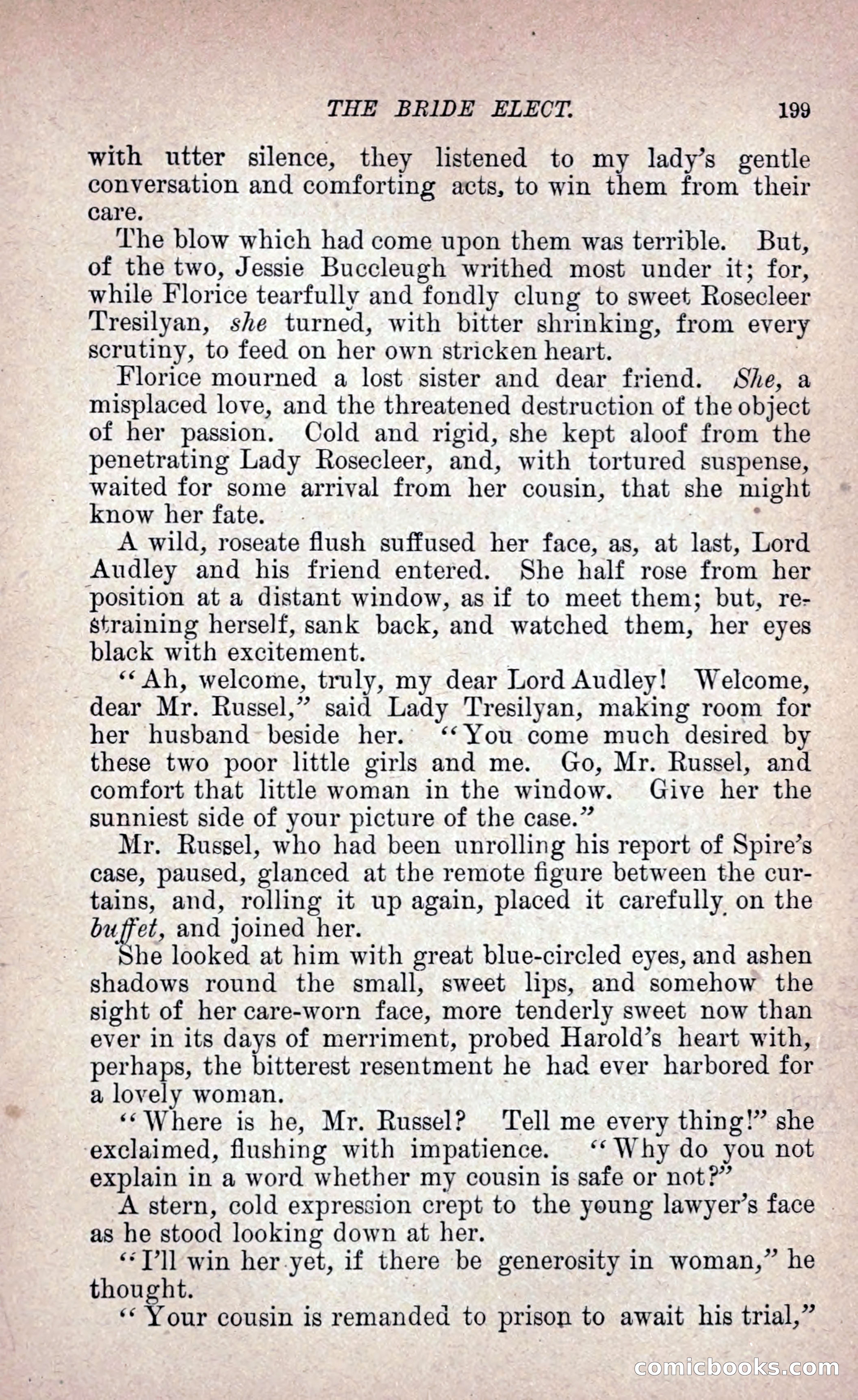 The Bride Elect: or, The Doom of the Double Roses — page 208 of 265
