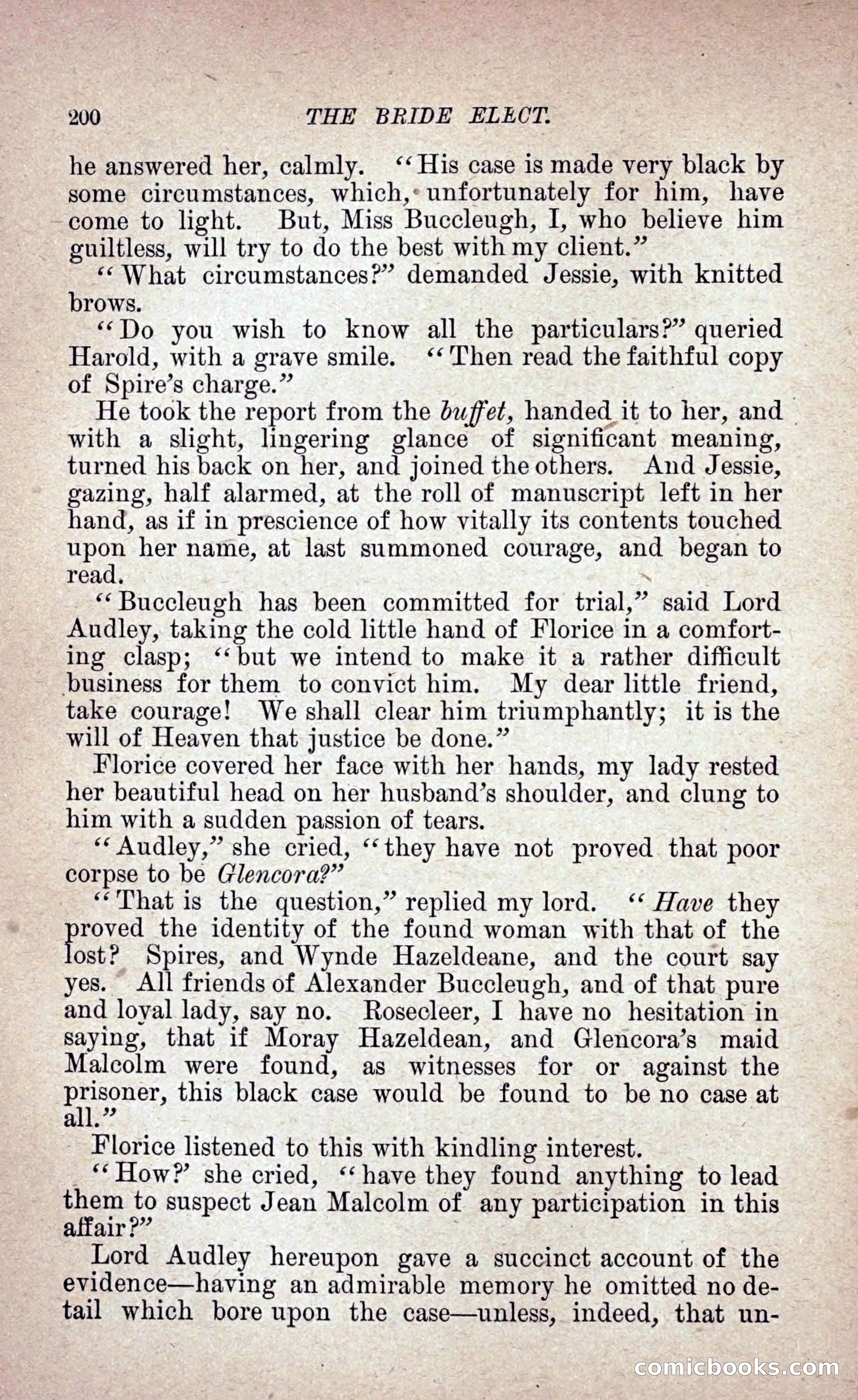 The Bride Elect: or, The Doom of the Double Roses — page 209 of 265